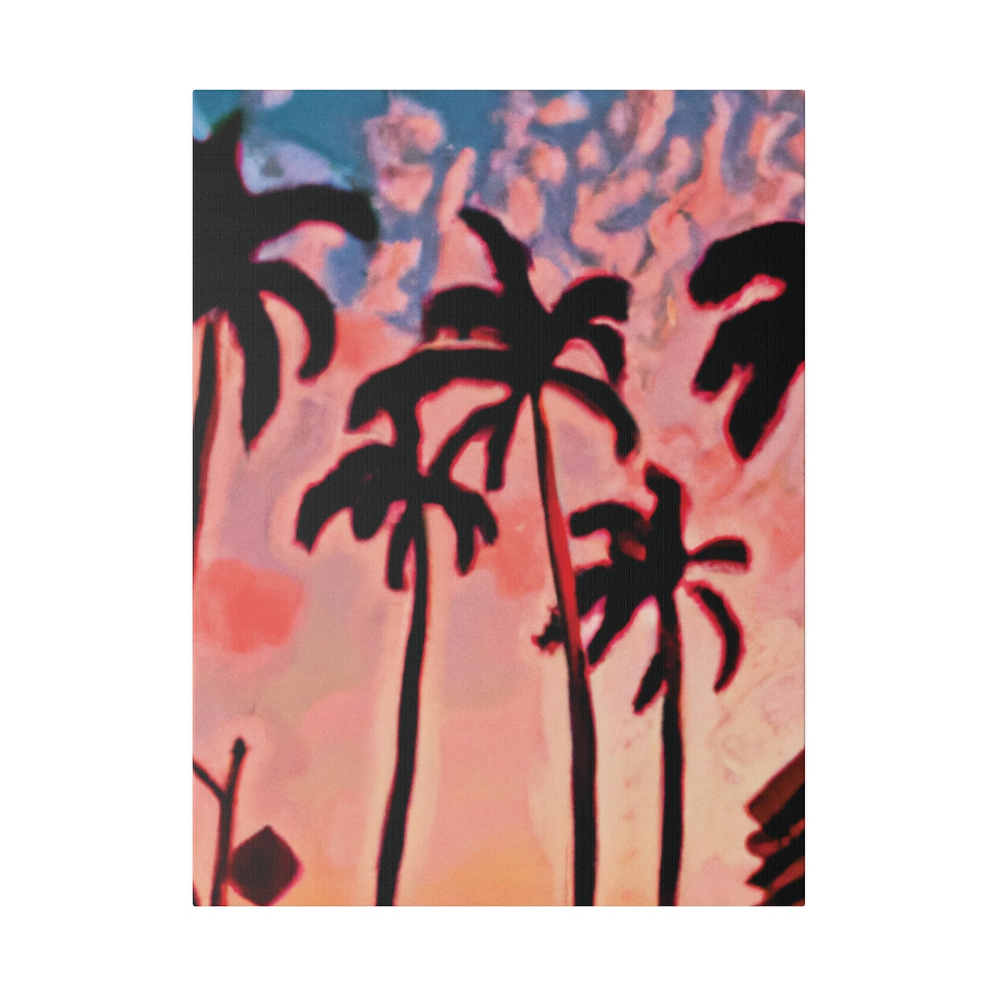 3784J - Miami Beach Sunset Painting Print | Miami | Beach | Sunset | Poster | Home Decor | Wall Art | Canvas