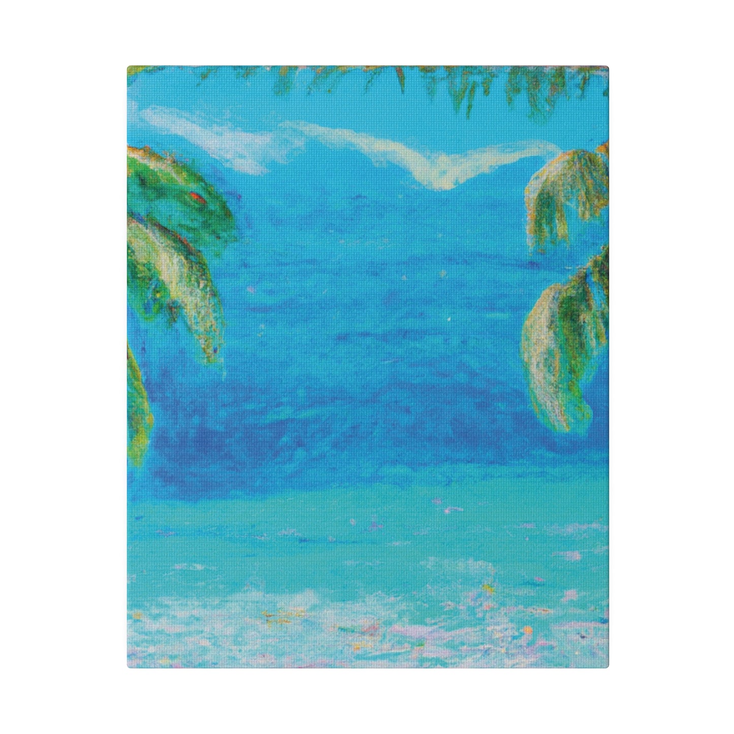 8159P - Bahamas Ocean Painting Print | Bahamas | Ocean | Beach | Poster | Home Decor | Wall Art | Canvas