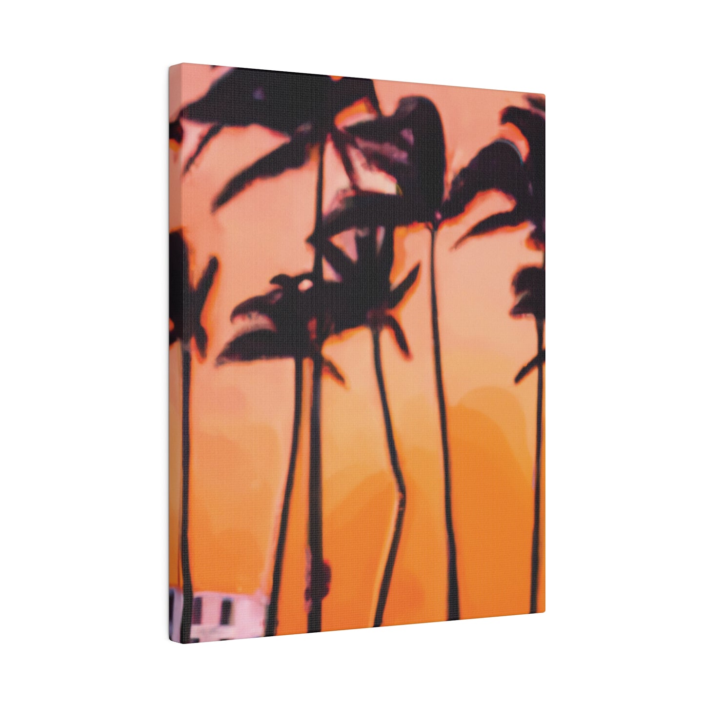 9837K - Miami Beach Sunset Painting Print | Miami | Beach | Sunset | Poster | Home Decor | Wall Art | Canvas