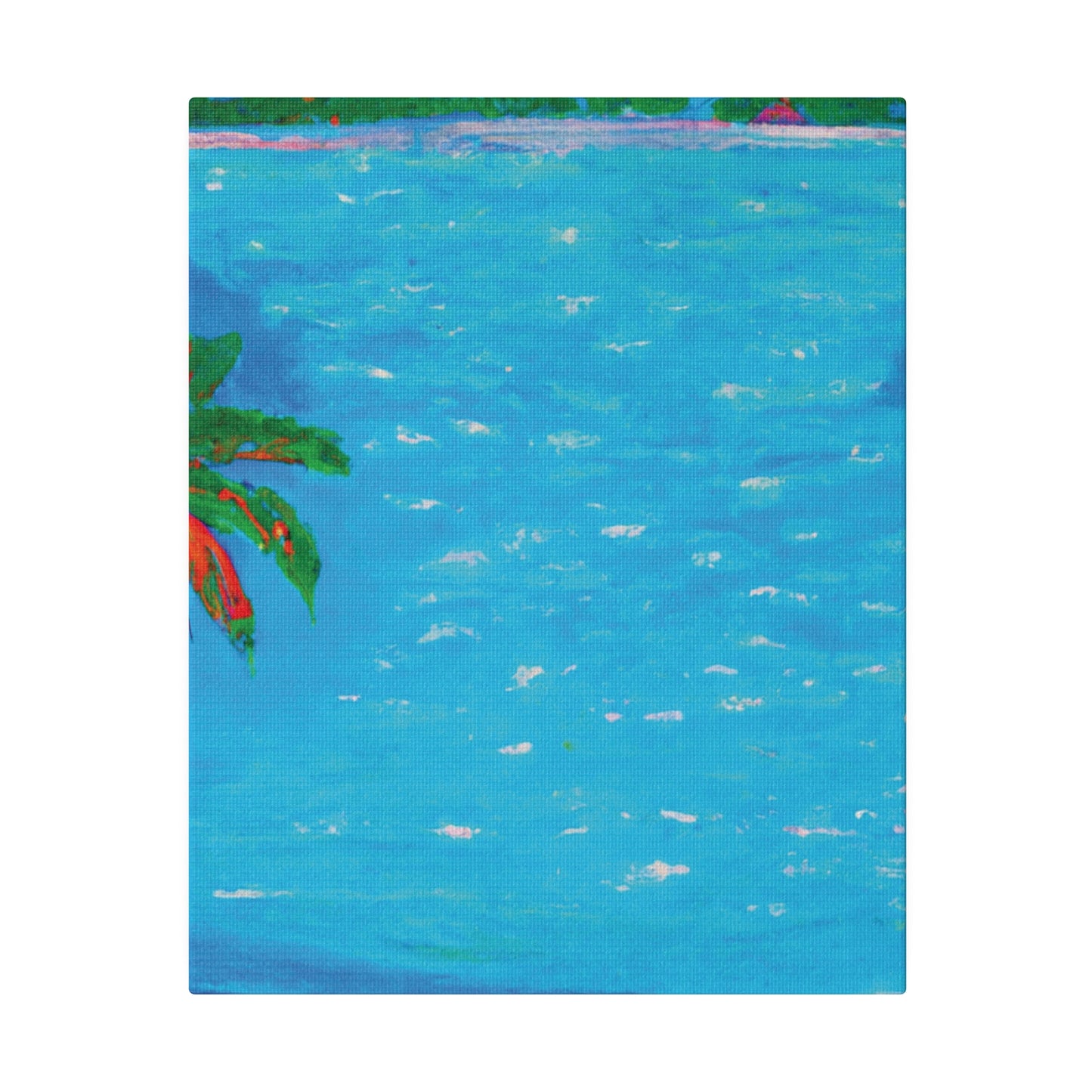 5286G - Bahamas Ocean Painting Print | Bahamas | Ocean | Beach | Poster | Home Decor | Wall Art | Canvas