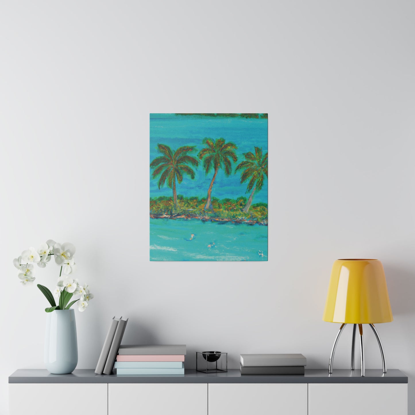 4205N - Bahamas Ocean Painting Print | Bahamas | Ocean | Beach | Poster | Home Decor | Wall Art | Canvas