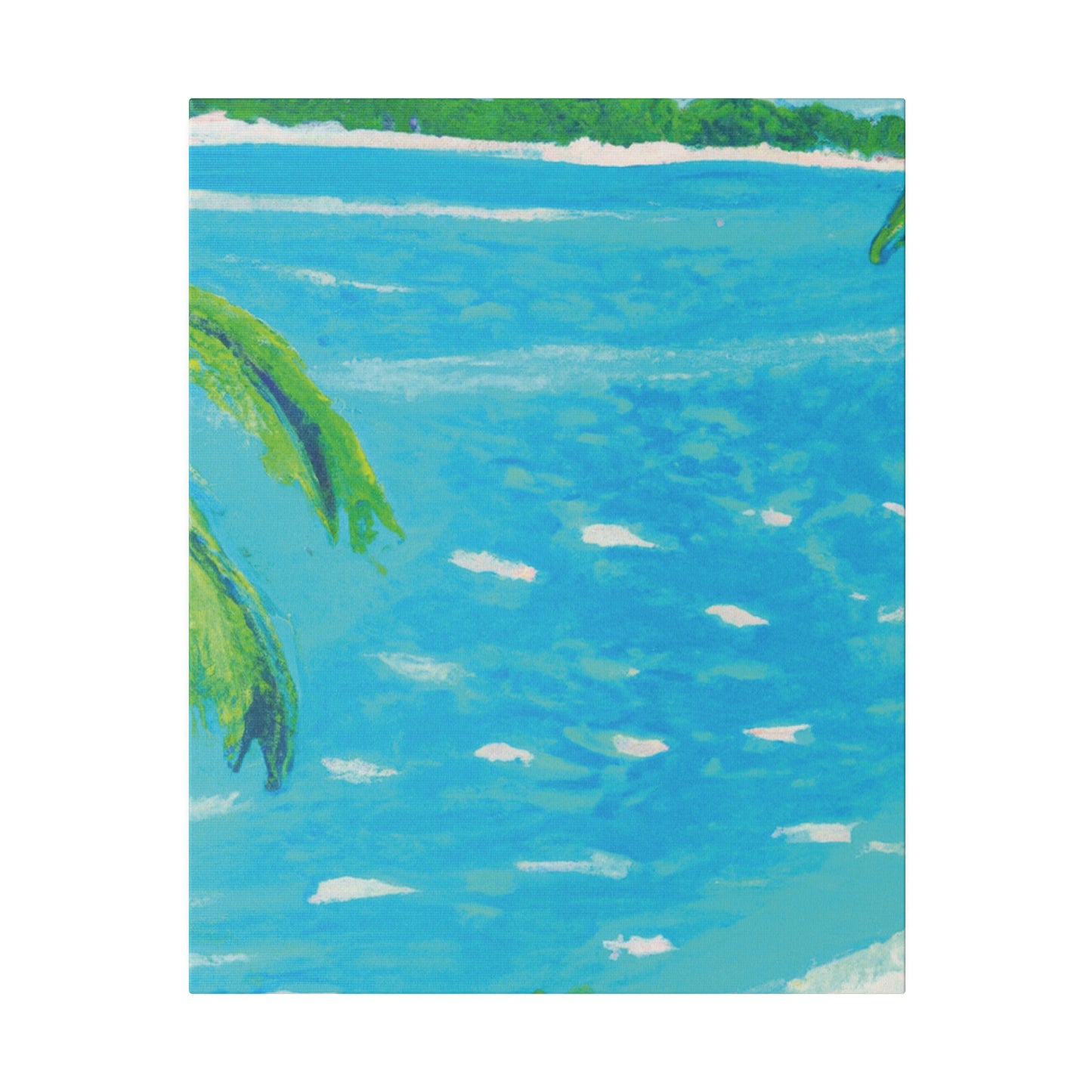 5684E - Bahamas Ocean Painting Print | Bahamas | Ocean | Beach | Poster | Home Decor | Wall Art | Canvas