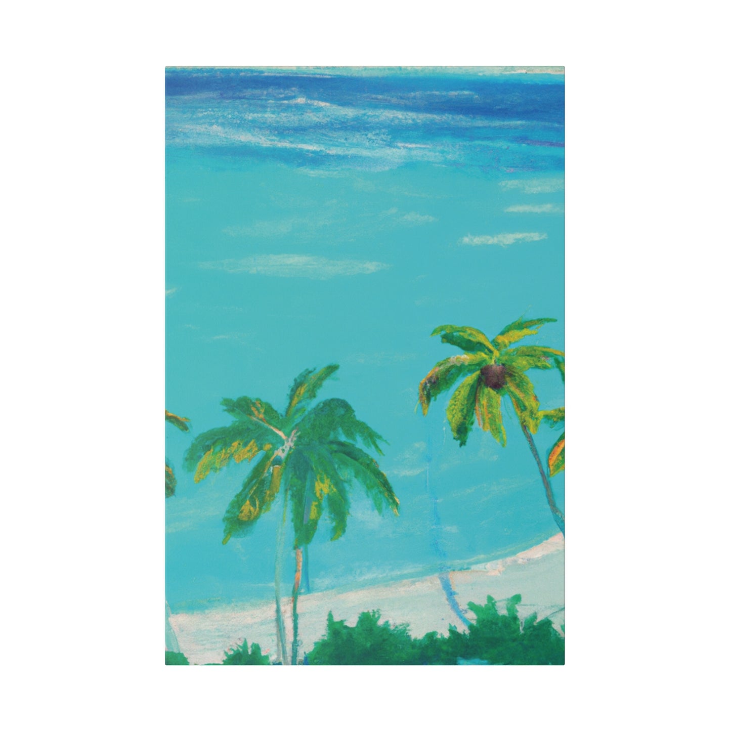 7383L - Bahamas Ocean Painting Print | Bahamas | Ocean | Beach | Poster | Home Decor | Wall Art | Canvas