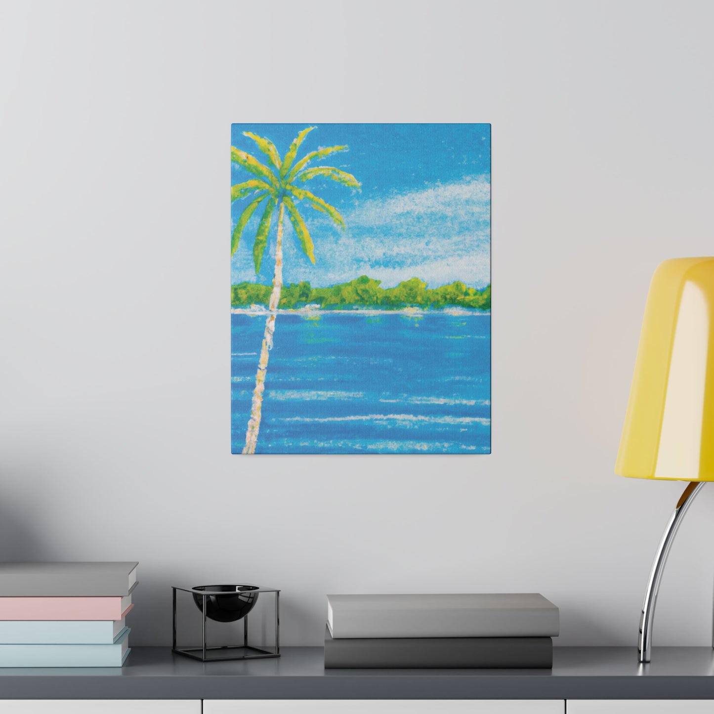 9803Q - Bahamas Ocean Painting Print | Bahamas | Ocean | Beach | Poster | Home Decor | Wall Art | Canvas