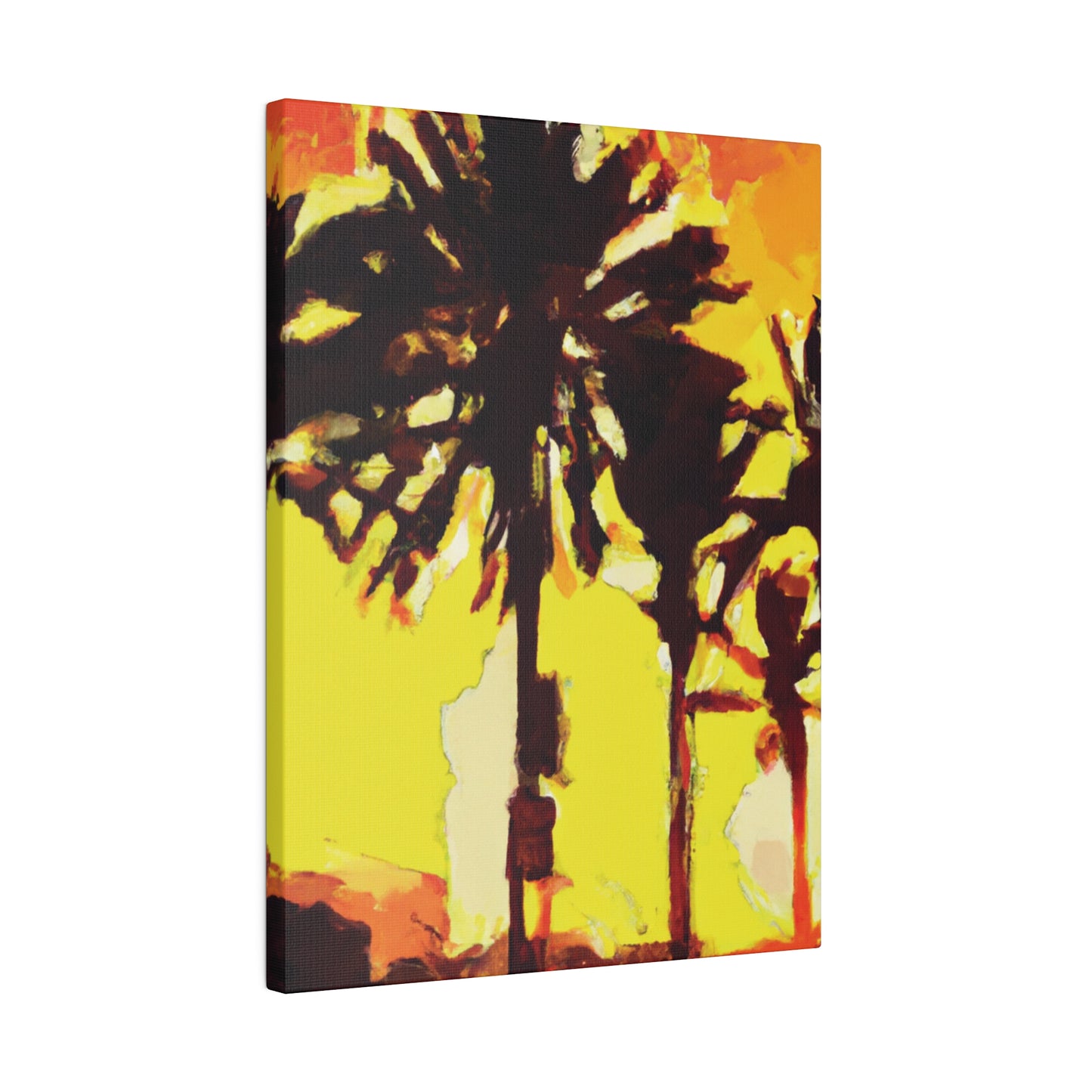 8336Q - Miami Beach Sunset Painting Print | Miami | Beach | Sunset | Poster | Home Decor | Wall Art | Canvas