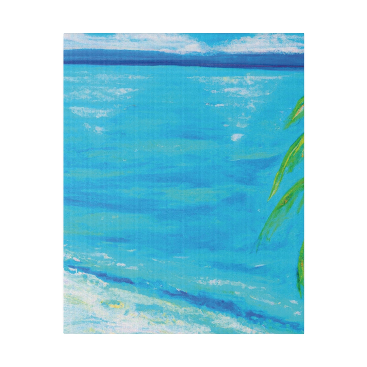 8858N - Bahamas Ocean Painting Print | Bahamas | Ocean | Beach | Poster | Home Decor | Wall Art | Canvas