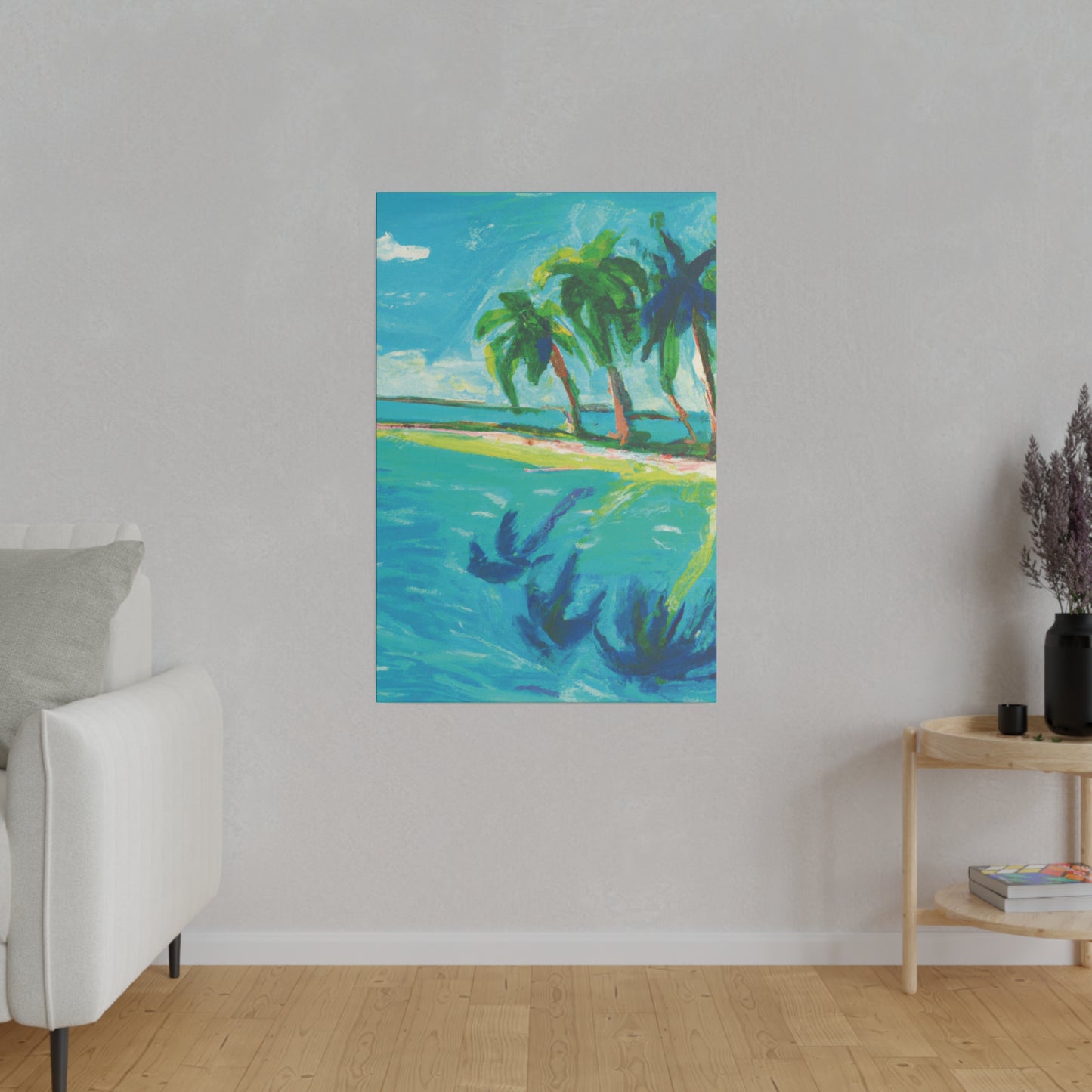 7326Z - Bahamas Ocean Painting Print | Bahamas | Ocean | Beach | Poster | Home Decor | Wall Art | Canvas