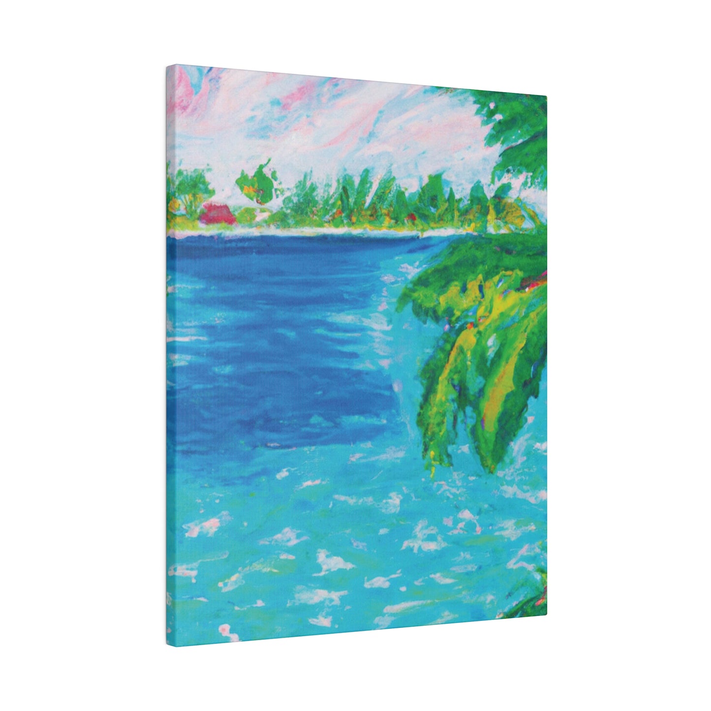 3265X - Bahamas Ocean Painting Print | Bahamas | Ocean | Beach | Poster | Home Decor | Wall Art | Canvas