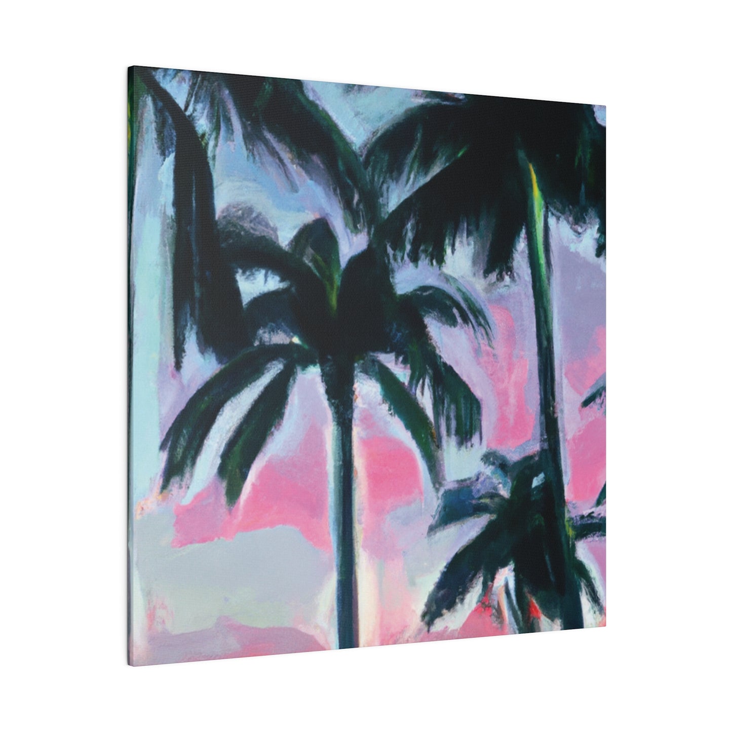 7629F - Miami Beach Sunset Painting Print | Miami | Beach | Sunset | Poster | Home Decor | Wall Art | Canvas