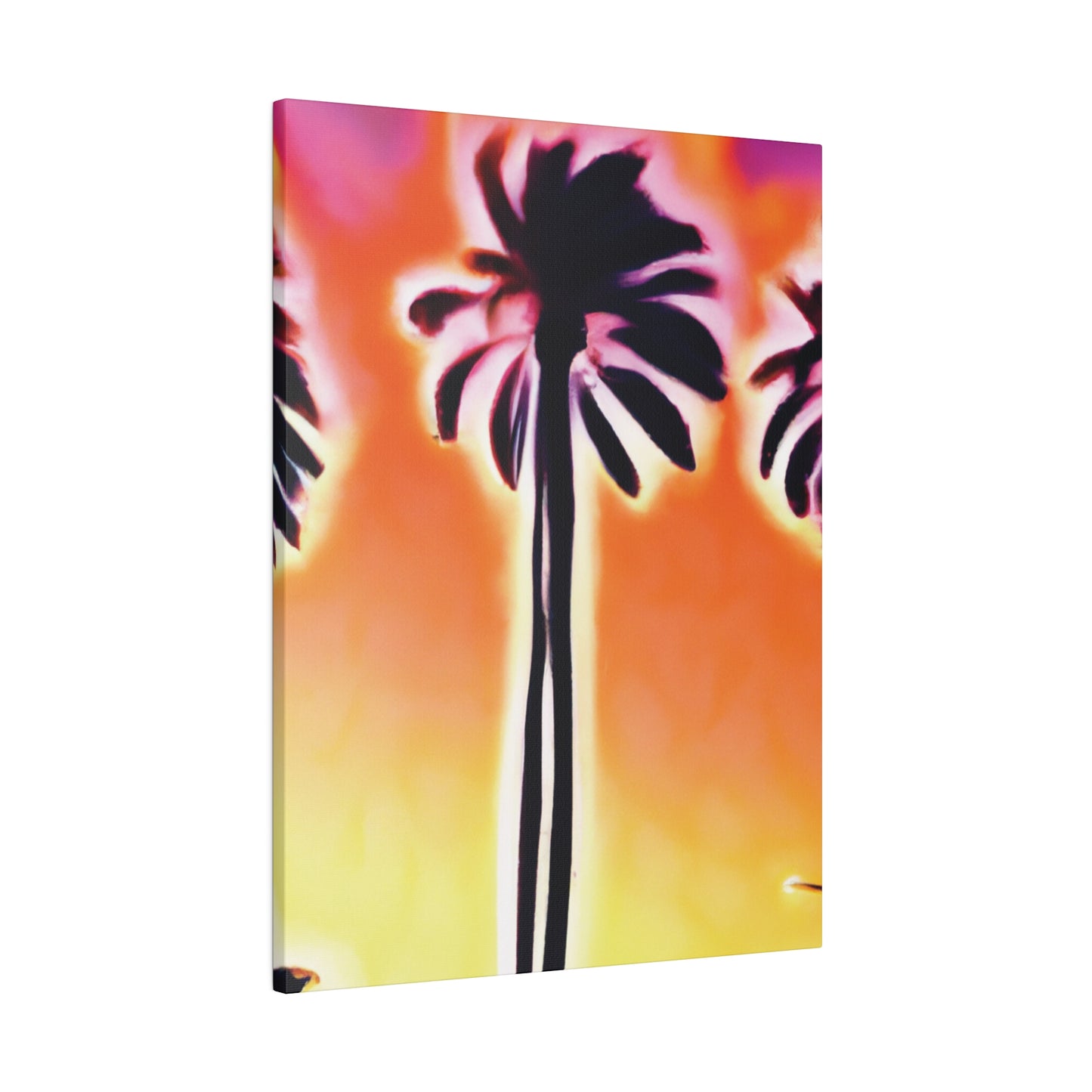 3814X - Miami Beach Sunset Painting Print | Miami | Beach | Sunset | Poster | Home Decor | Wall Art | Canvas