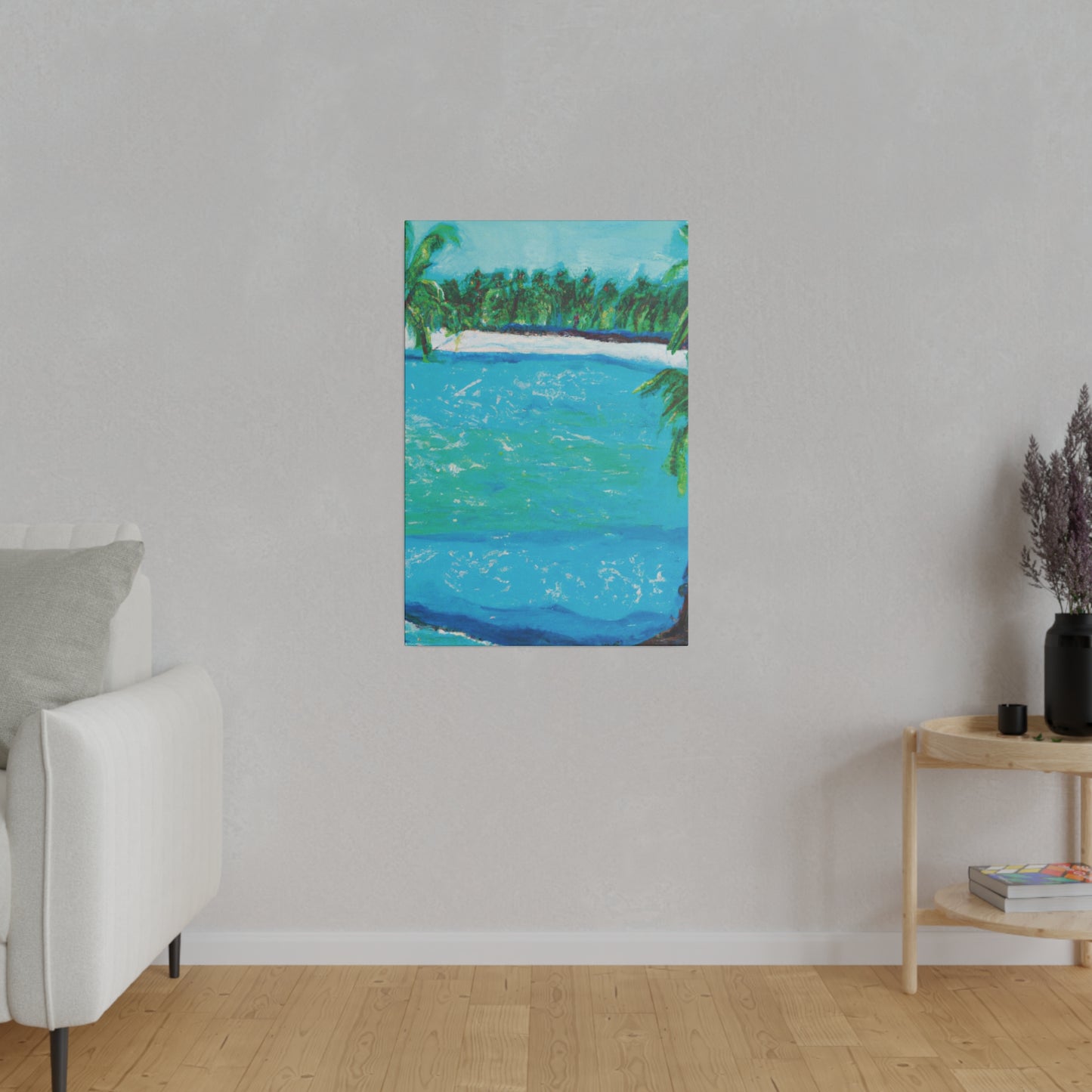 3234T - Bahamas Ocean Painting Print | Bahamas | Ocean | Beach | Poster | Home Decor | Wall Art | Canvas