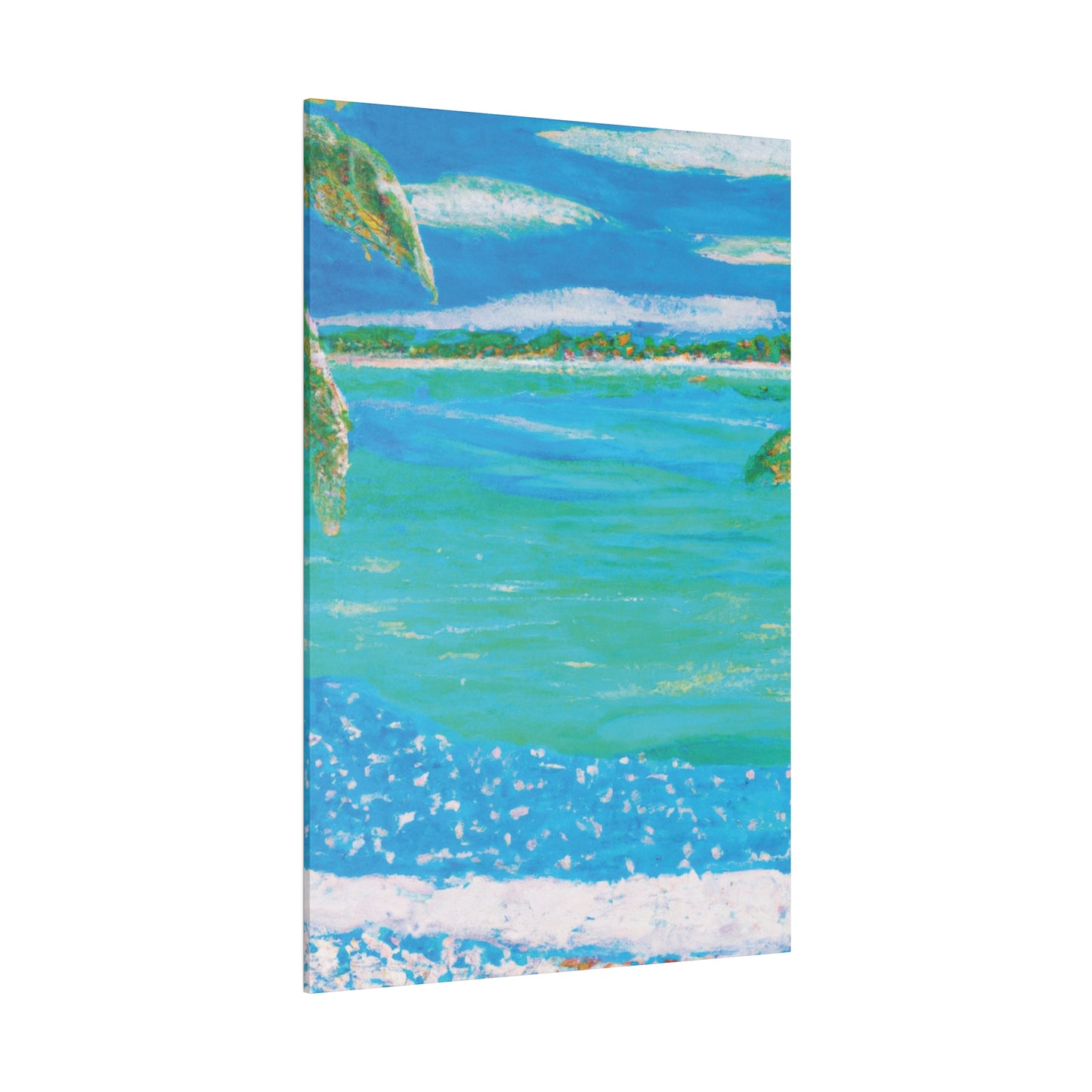 4740W - Bahamas Ocean Painting Print | Bahamas | Ocean | Beach | Poster | Home Decor | Wall Art | Canvas