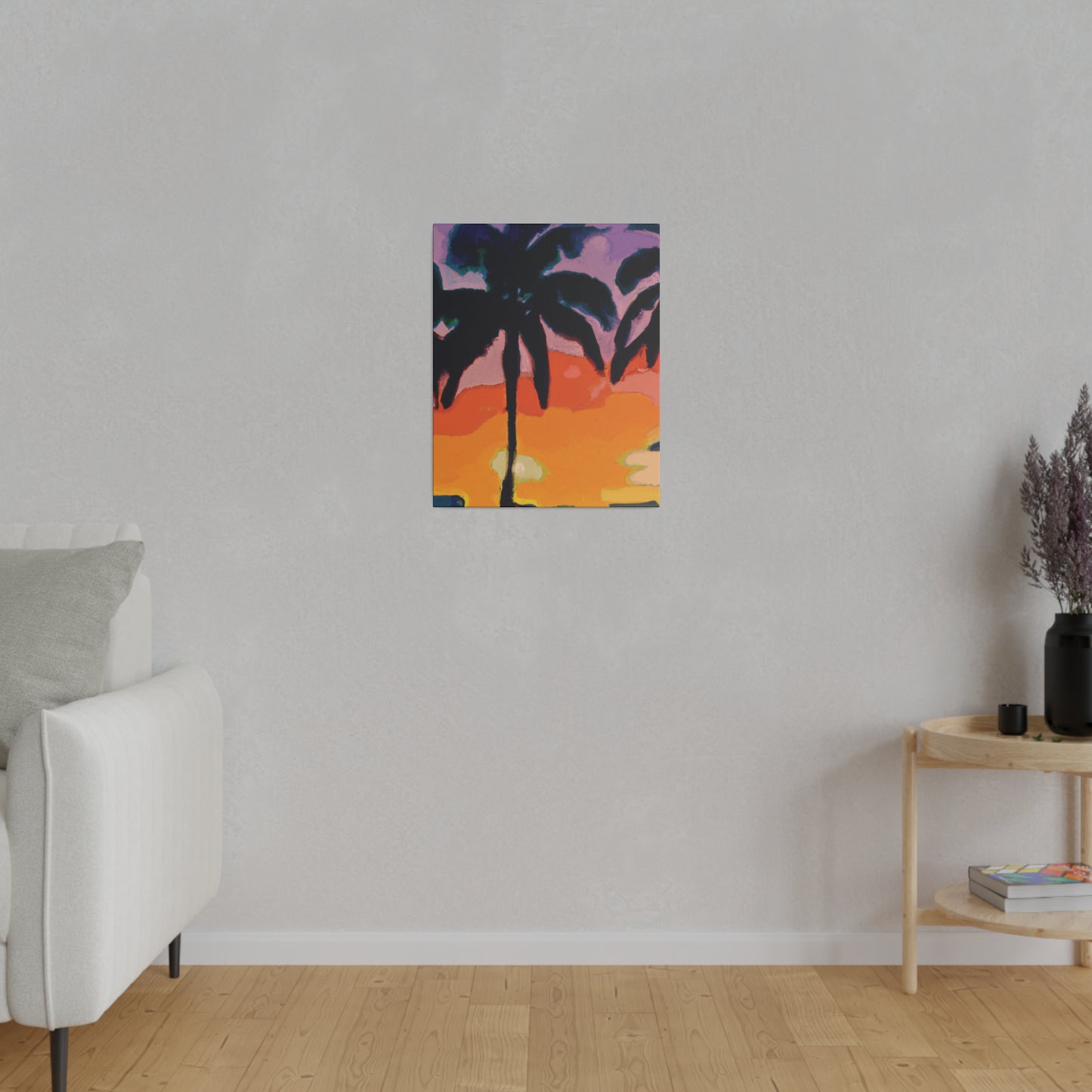 7875Z - Miami Beach Sunset Painting Print | Miami | Beach | Sunset | Poster | Home Decor | Wall Art | Canvas