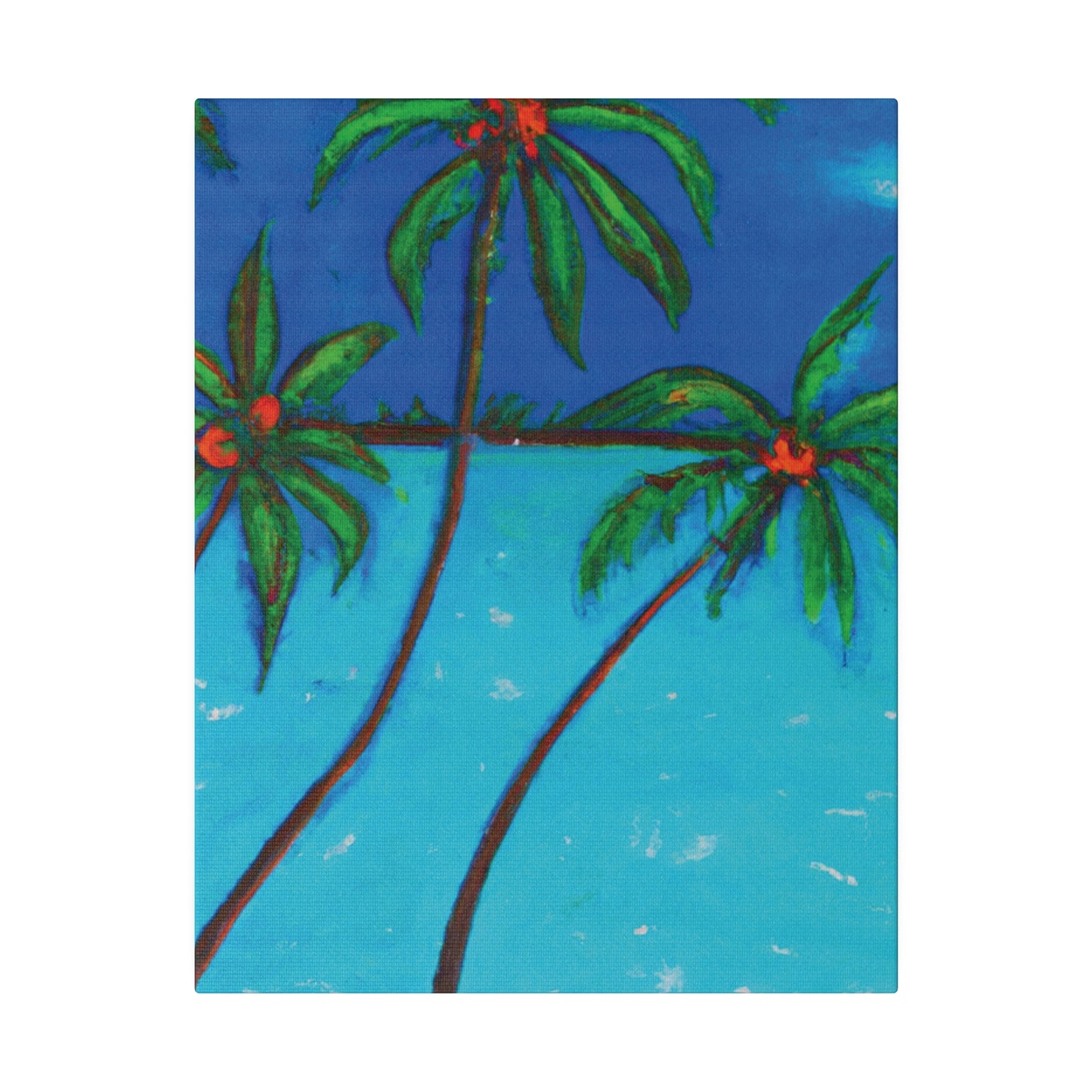 9305W - Bahamas Ocean Painting Print | Bahamas | Ocean | Beach | Poster | Home Decor | Wall Art | Canvas