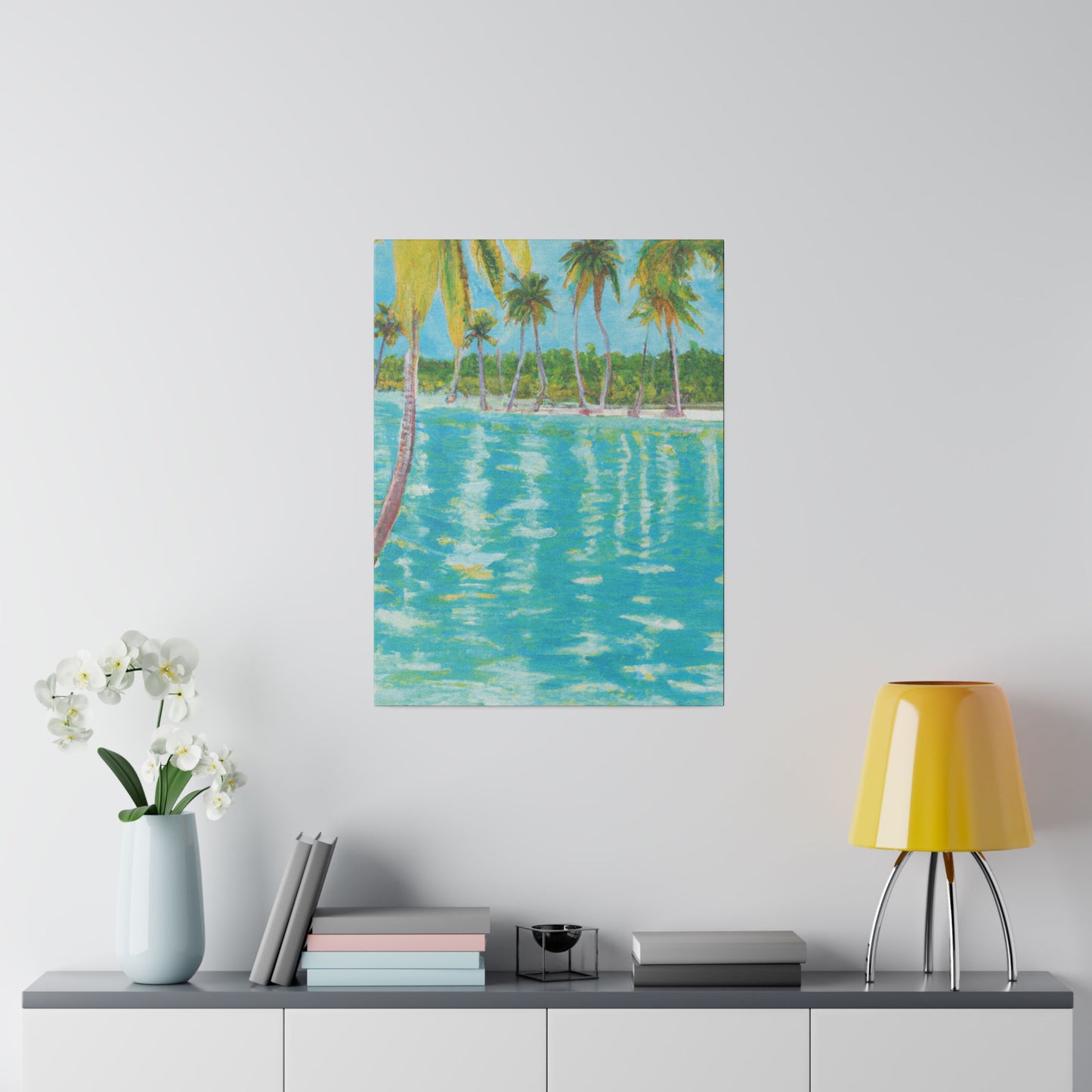 8537R - Bahamas Ocean Painting Print | Bahamas | Ocean | Beach | Poster | Home Decor | Wall Art | Canvas