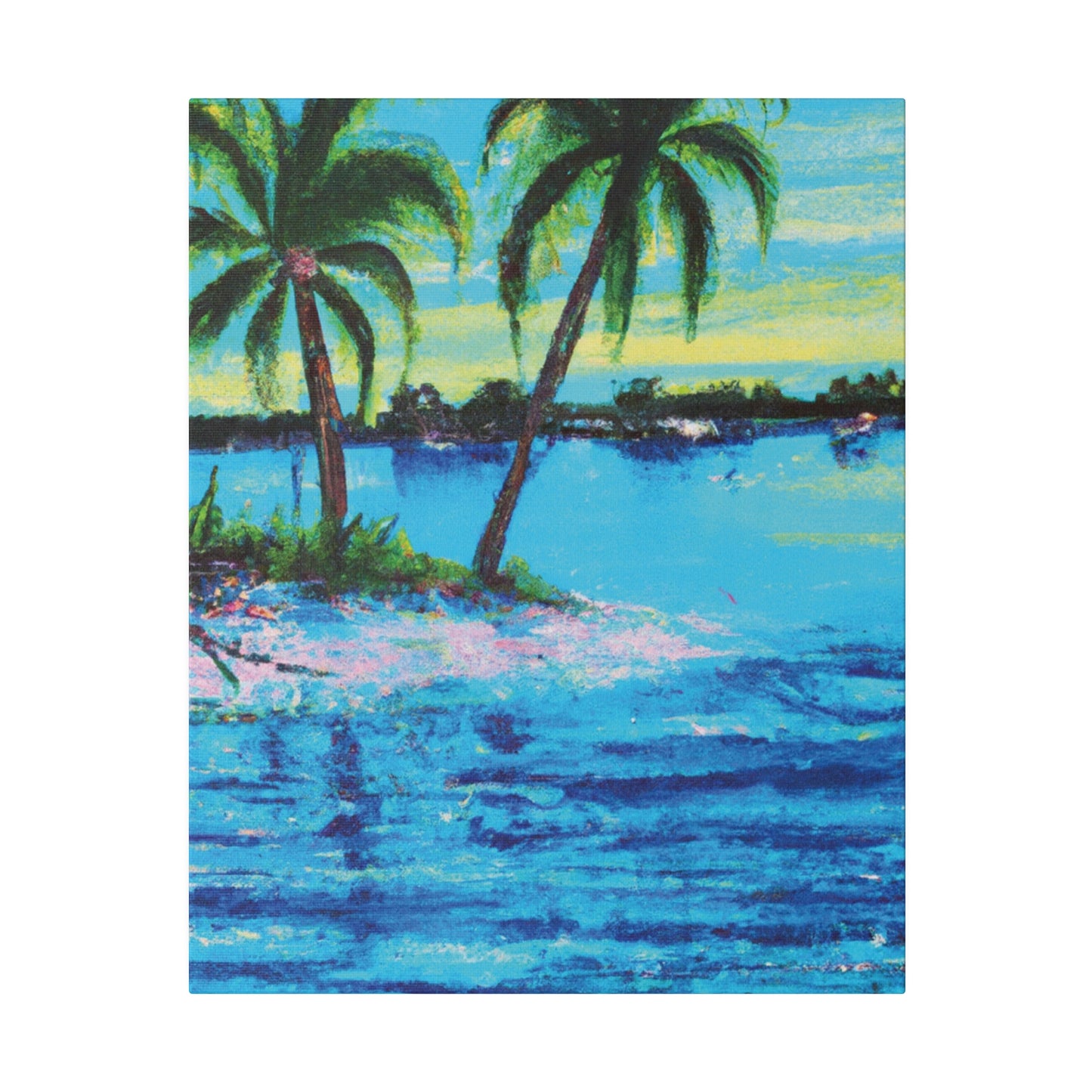 8156G - Bahamas Ocean Painting Print | Bahamas | Ocean | Beach | Poster | Home Decor | Wall Art | Canvas