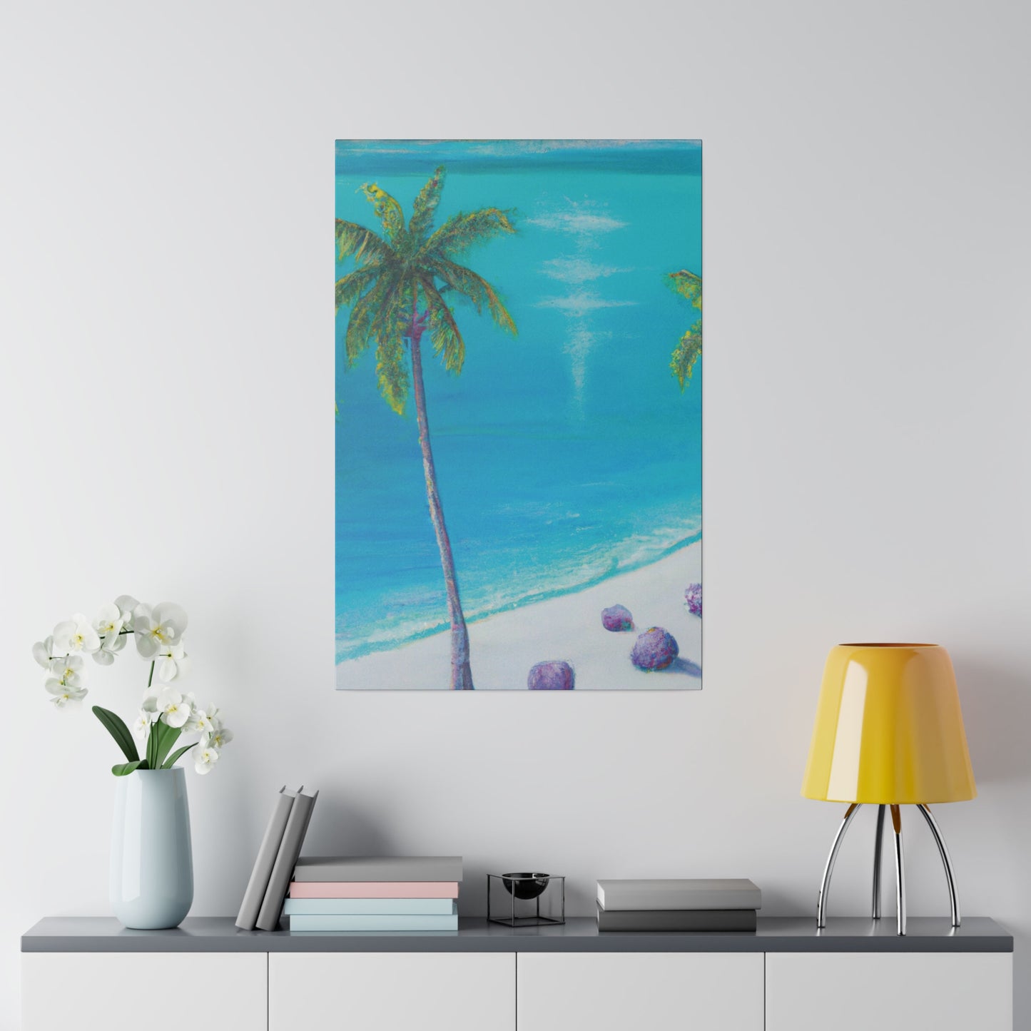 4223A - Bahamas Ocean Painting Print | Bahamas | Ocean | Beach | Poster | Home Decor | Wall Art | Canvas