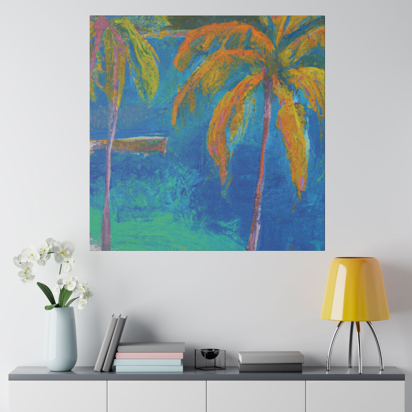 5481T - Bahamas Ocean Painting Print | Bahamas | Ocean | Beach | Poster | Home Decor | Wall Art | Canvas