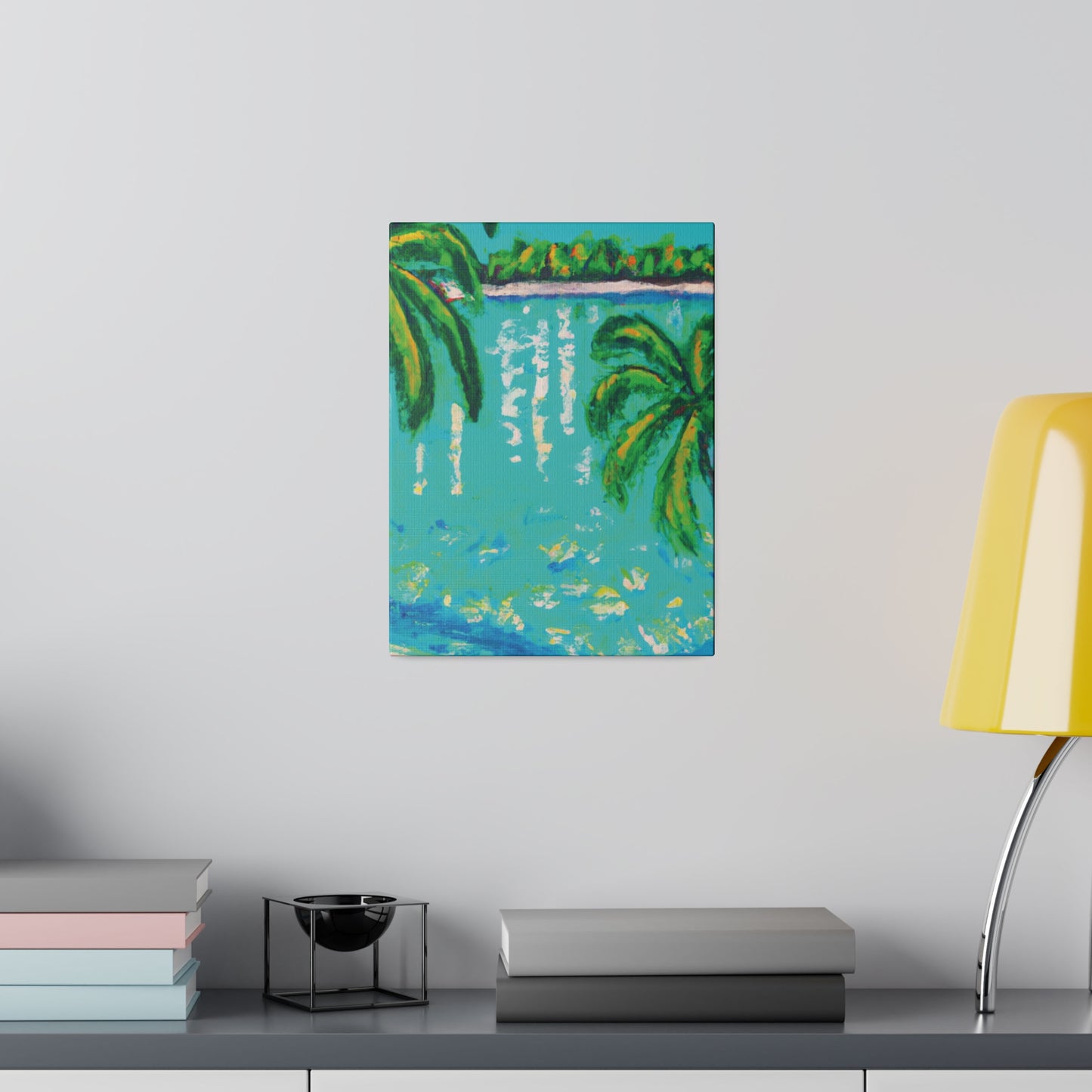 6412Q - Bahamas Ocean Painting Print | Bahamas | Ocean | Beach | Poster | Home Decor | Wall Art | Canvas