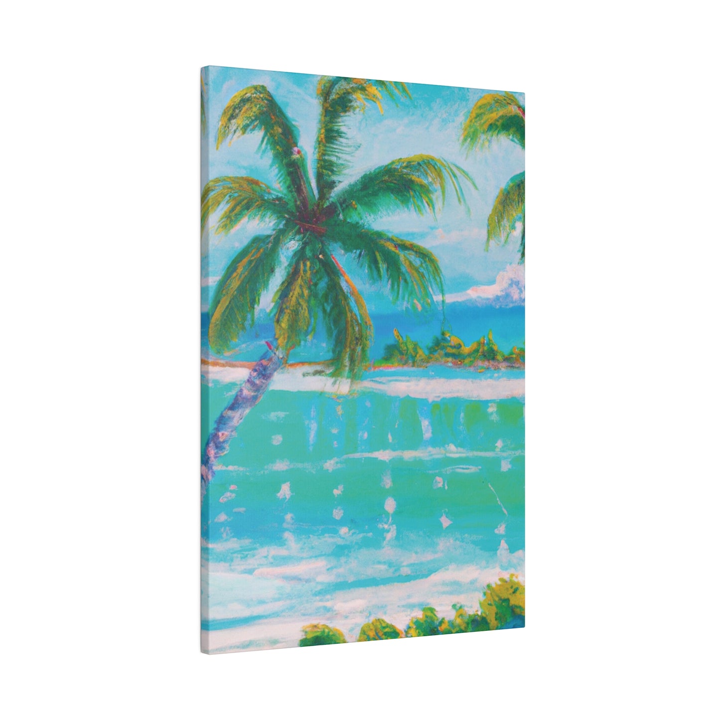 9452K - Bahamas Ocean Painting Print | Bahamas | Ocean | Beach | Poster | Home Decor | Wall Art | Canvas