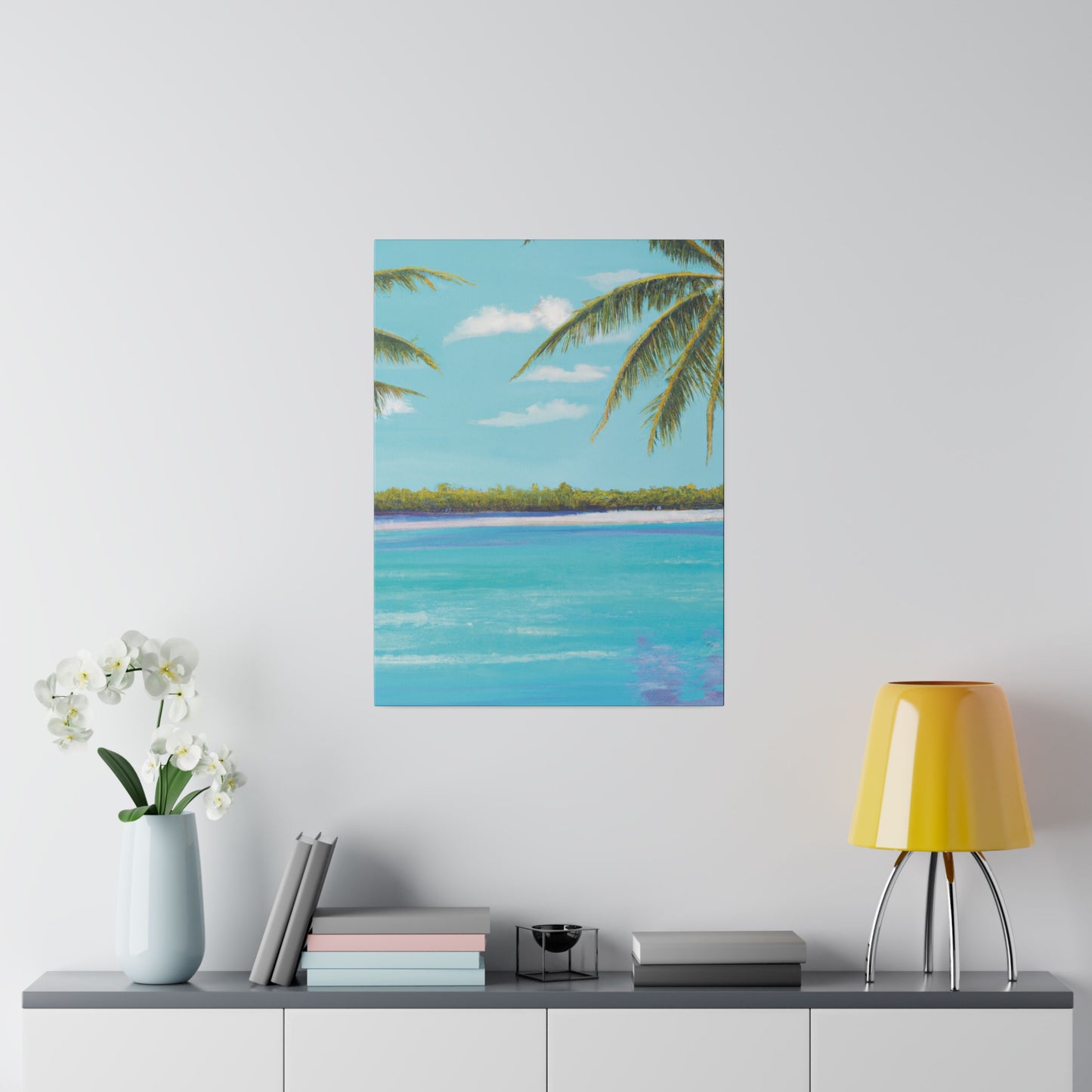 8132D - Bahamas Ocean Painting Print | Bahamas | Ocean | Beach | Poster | Home Decor | Wall Art | Canvas