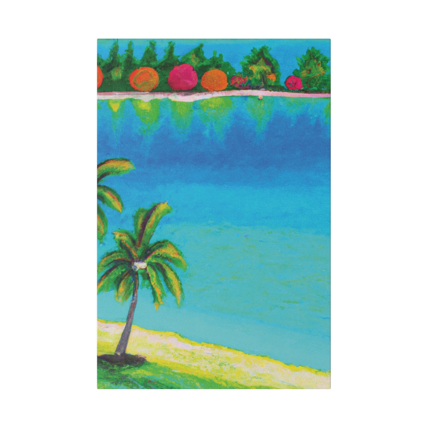 6816J - Bahamas Ocean Painting Print | Bahamas | Ocean | Beach | Poster | Home Decor | Wall Art | Canvas