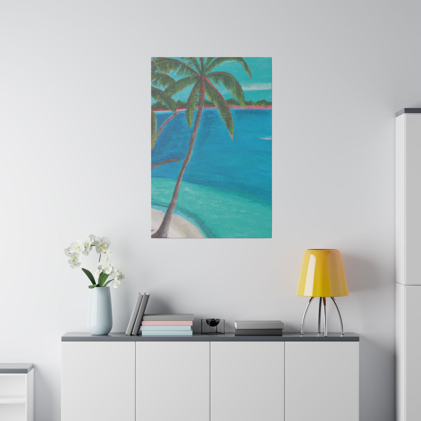 2976D - Bahamas Ocean Painting Print | Bahamas | Ocean | Beach | Poster | Home Decor | Wall Art | Canvas