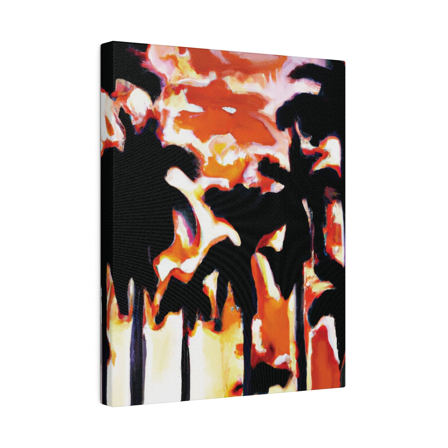 9274N - Miami Beach Sunset Painting Print | Miami | Beach | Sunset | Poster | Home Decor | Wall Art | Canvas