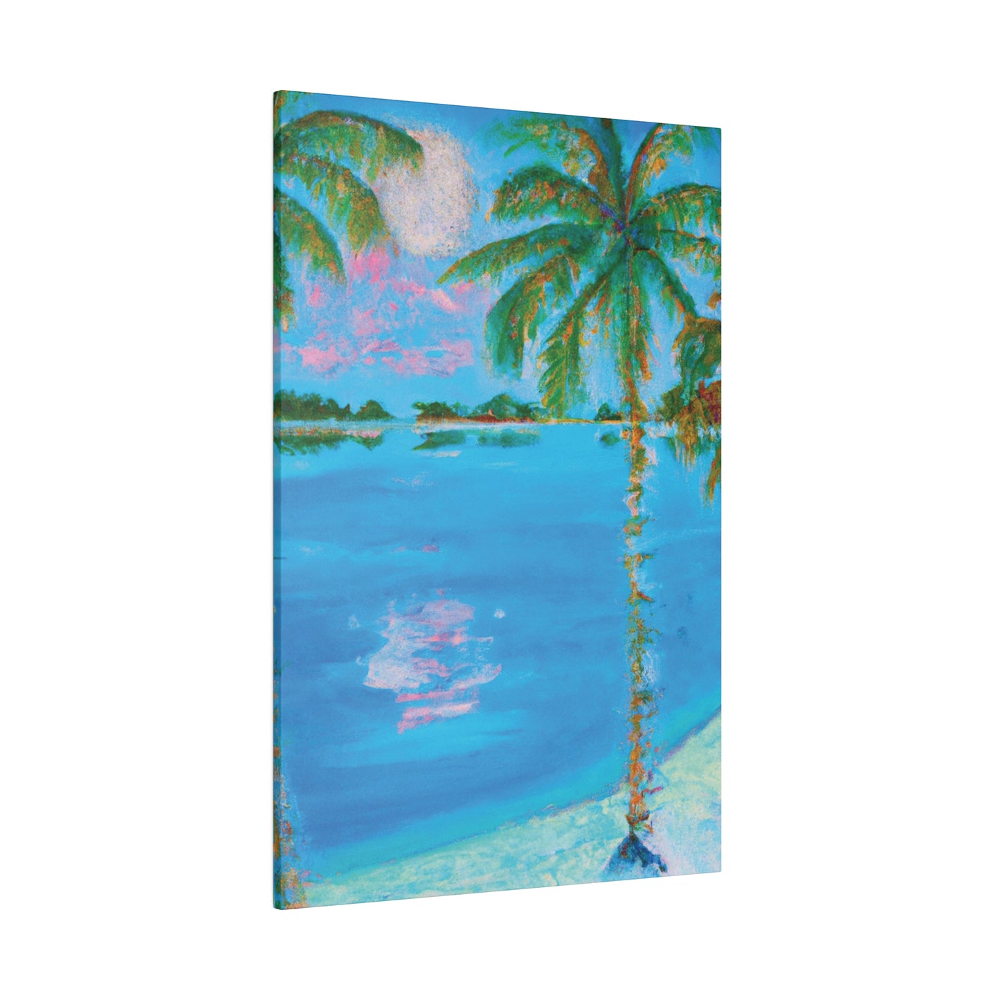 7853V - Bahamas Ocean Painting Print | Bahamas | Ocean | Beach | Poster | Home Decor | Wall Art | Canvas