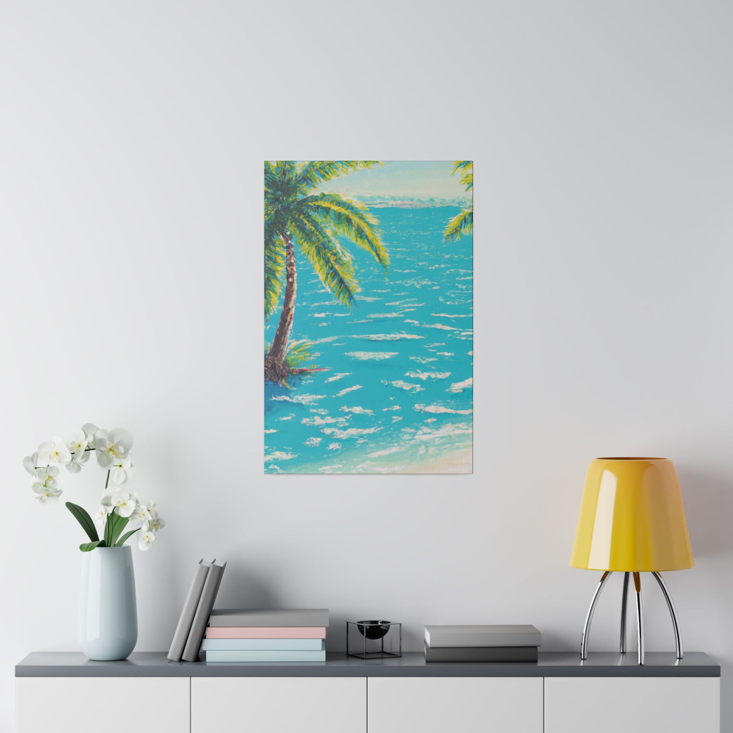 9501E - Bahamas Ocean Painting Print | Bahamas | Ocean | Beach | Poster | Home Decor | Wall Art | Canvas