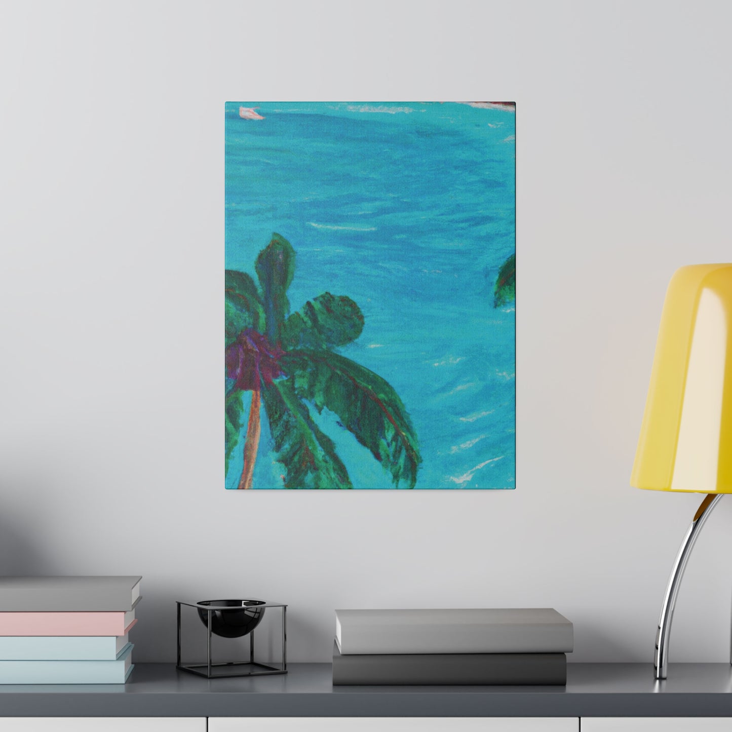 8319W - Bahamas Ocean Painting Print | Bahamas | Ocean | Beach | Poster | Home Decor | Wall Art | Canvas