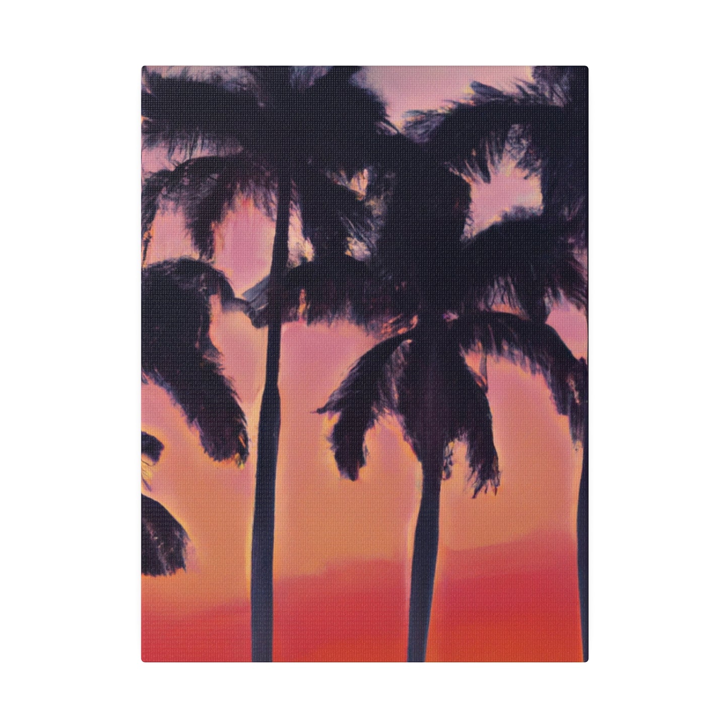 7239V - Miami Beach Sunset Painting Print | Miami | Beach | Sunset | Poster | Home Decor | Wall Art | Canvas