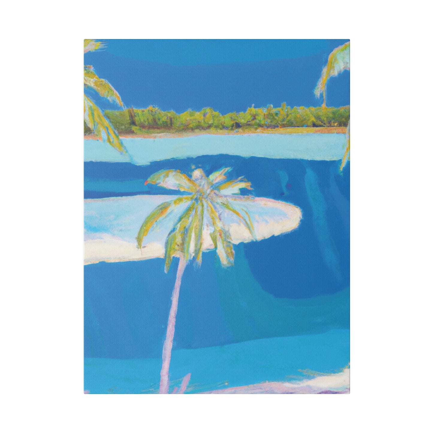 9231F - Bahamas Ocean Painting Print | Bahamas | Ocean | Beach | Poster | Home Decor | Wall Art | Canvas