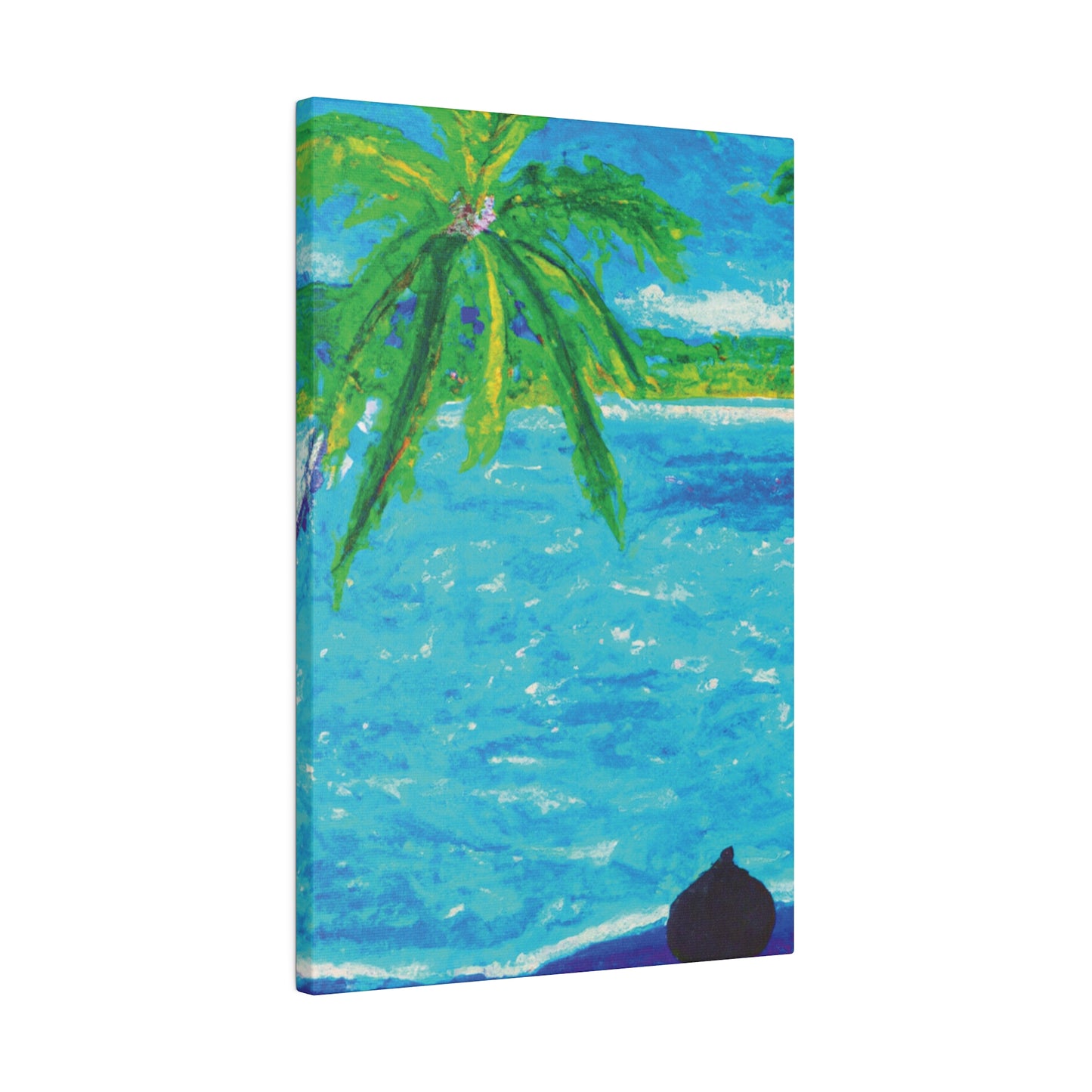 7355H - Bahamas Ocean Painting Print | Bahamas | Ocean | Beach | Poster | Home Decor | Wall Art | Canvas