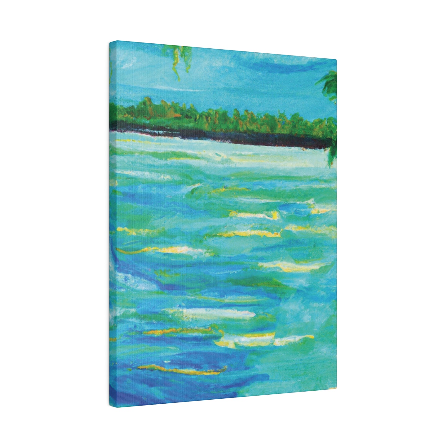 4292X - Bahamas Ocean Painting Print | Bahamas | Ocean | Beach | Poster | Home Decor | Wall Art | Canvas