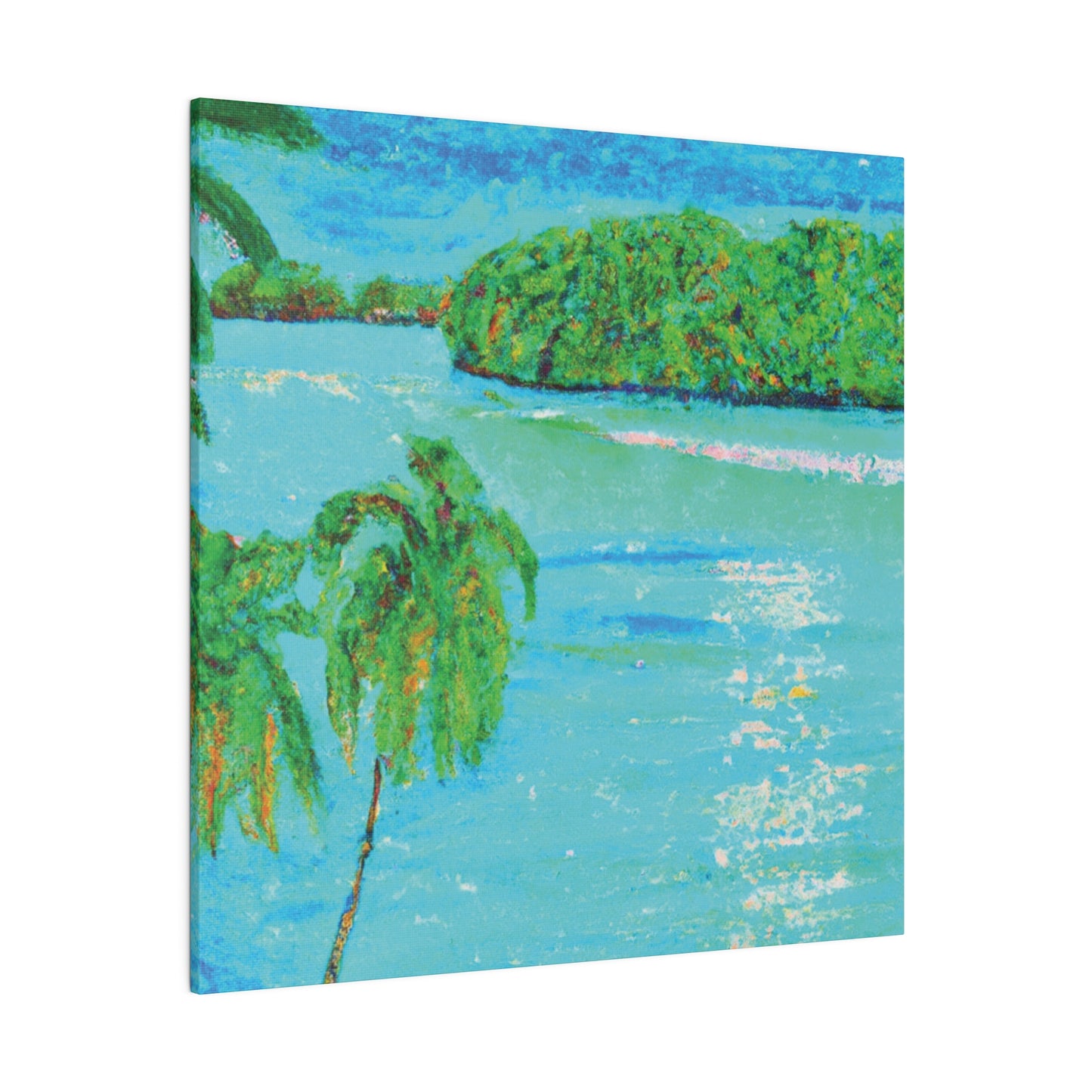 8239F - Bahamas Ocean Painting Print | Bahamas | Ocean | Beach | Poster | Home Decor | Wall Art | Canvas