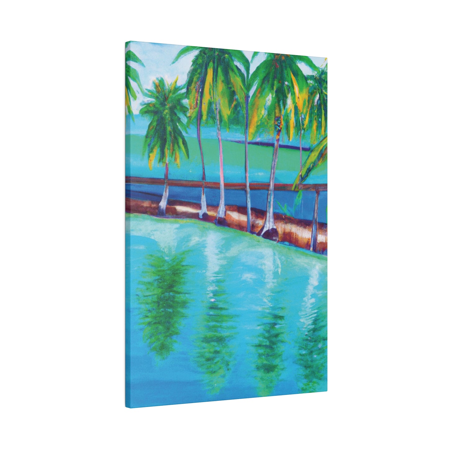 9214C - Bahamas Ocean Painting Print | Bahamas | Ocean | Beach | Poster | Home Decor | Wall Art | Canvas