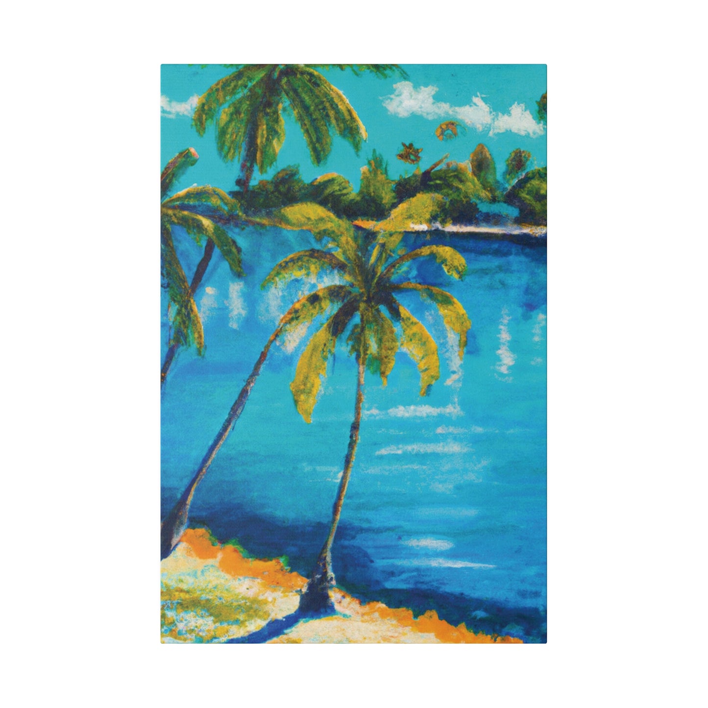 856Y - Bahamas Ocean Painting Print | Bahamas | Ocean | Beach | Poster | Home Decor | Wall Art | Canvas