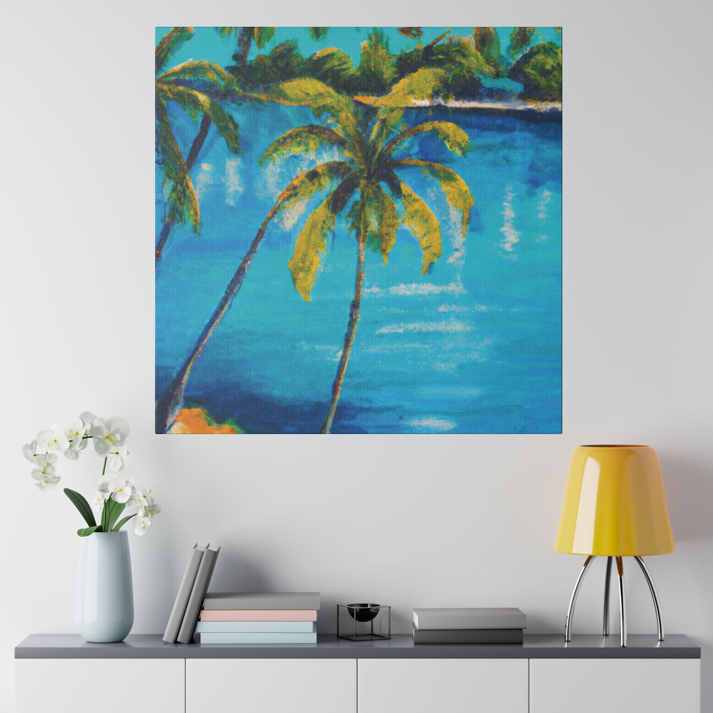 856Y - Bahamas Ocean Painting Print | Bahamas | Ocean | Beach | Poster | Home Decor | Wall Art | Canvas