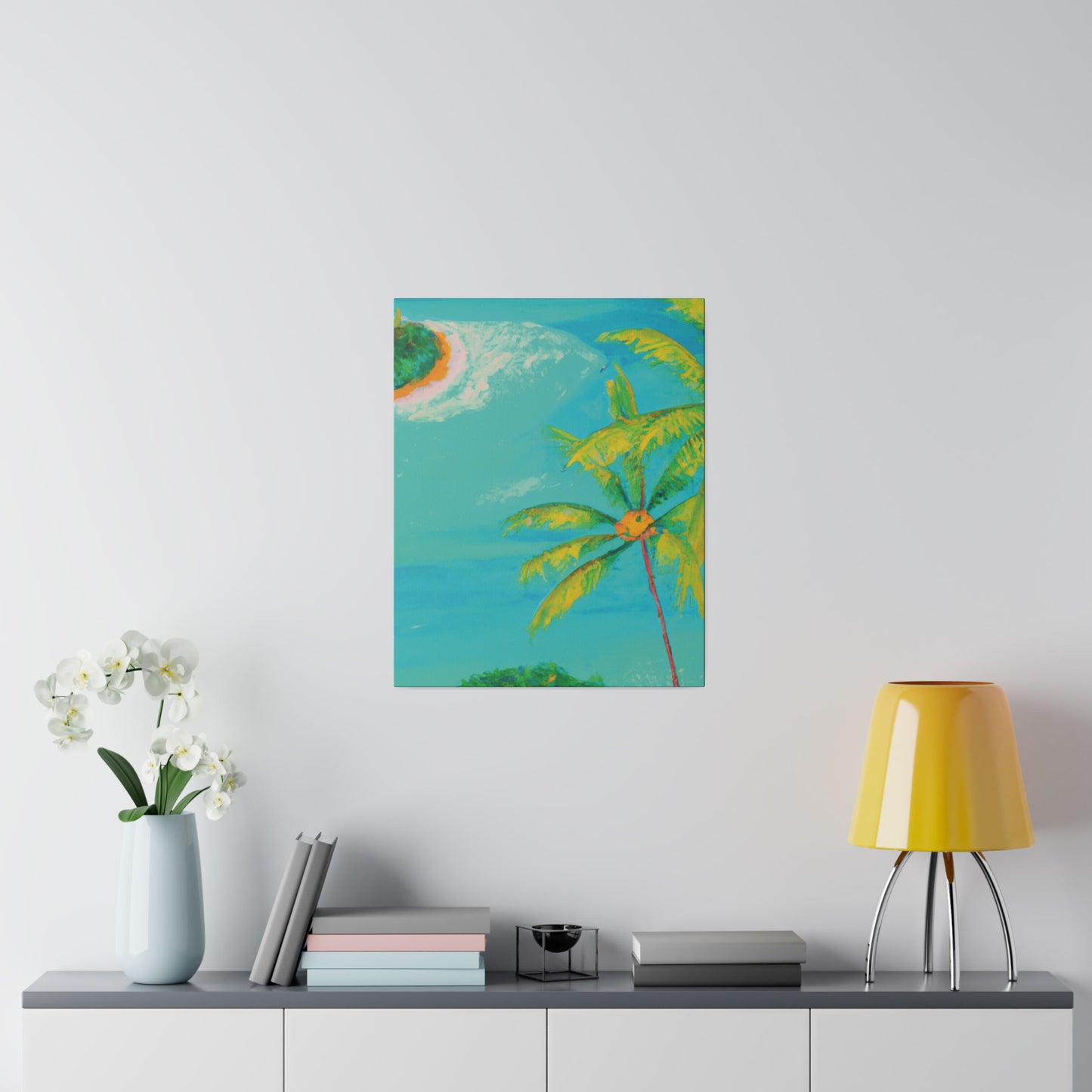 5457G - Bahamas Ocean Painting Print | Bahamas | Ocean | Beach | Poster | Home Decor | Wall Art | Canvas