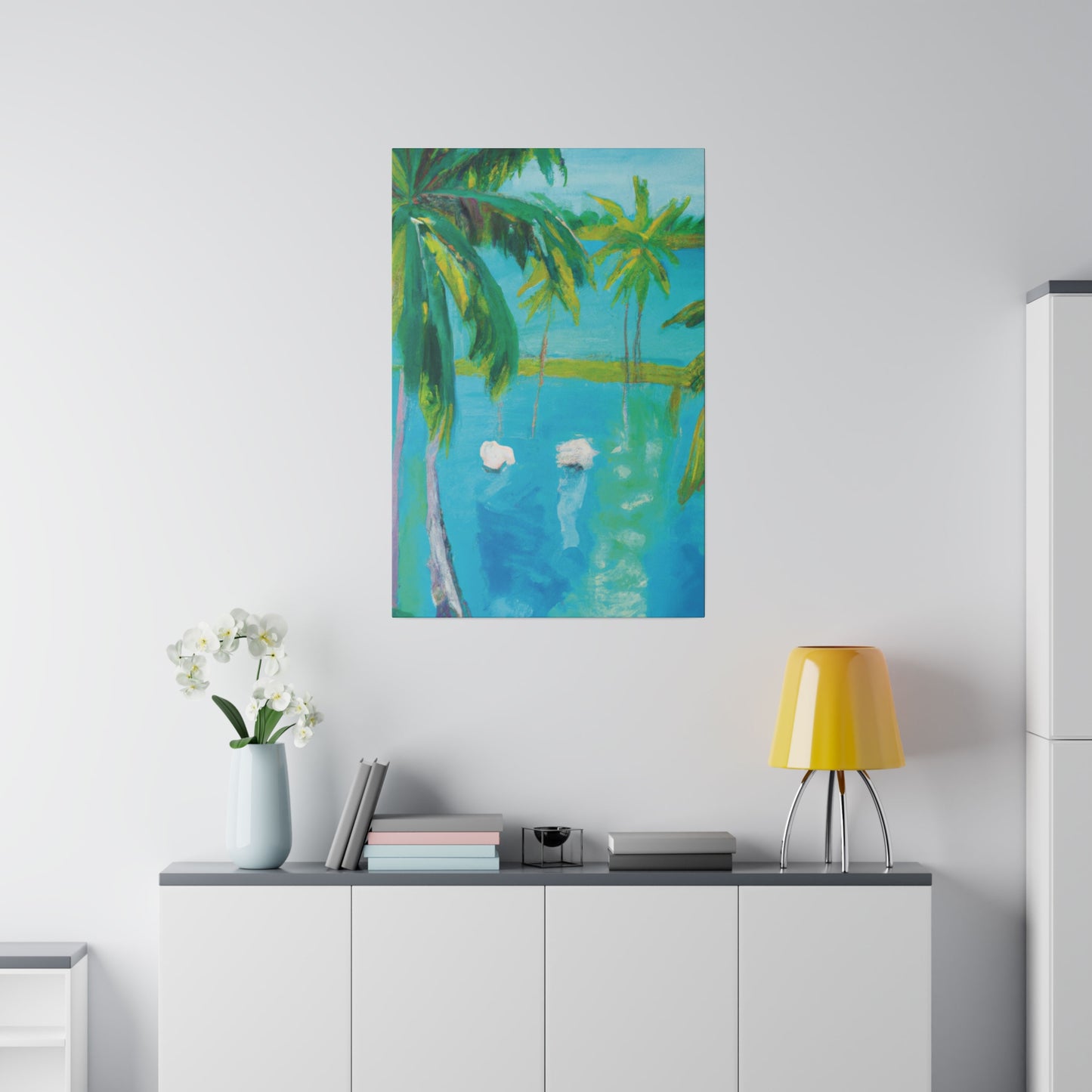 5643X - Bahamas Ocean Painting Print | Bahamas | Ocean | Beach | Poster | Home Decor | Wall Art | Canvas