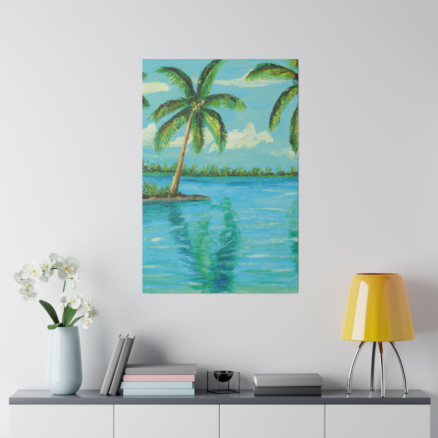 8276T - Bahamas Ocean Painting Print | Bahamas | Ocean | Beach | Poster | Home Decor | Wall Art | Canvas