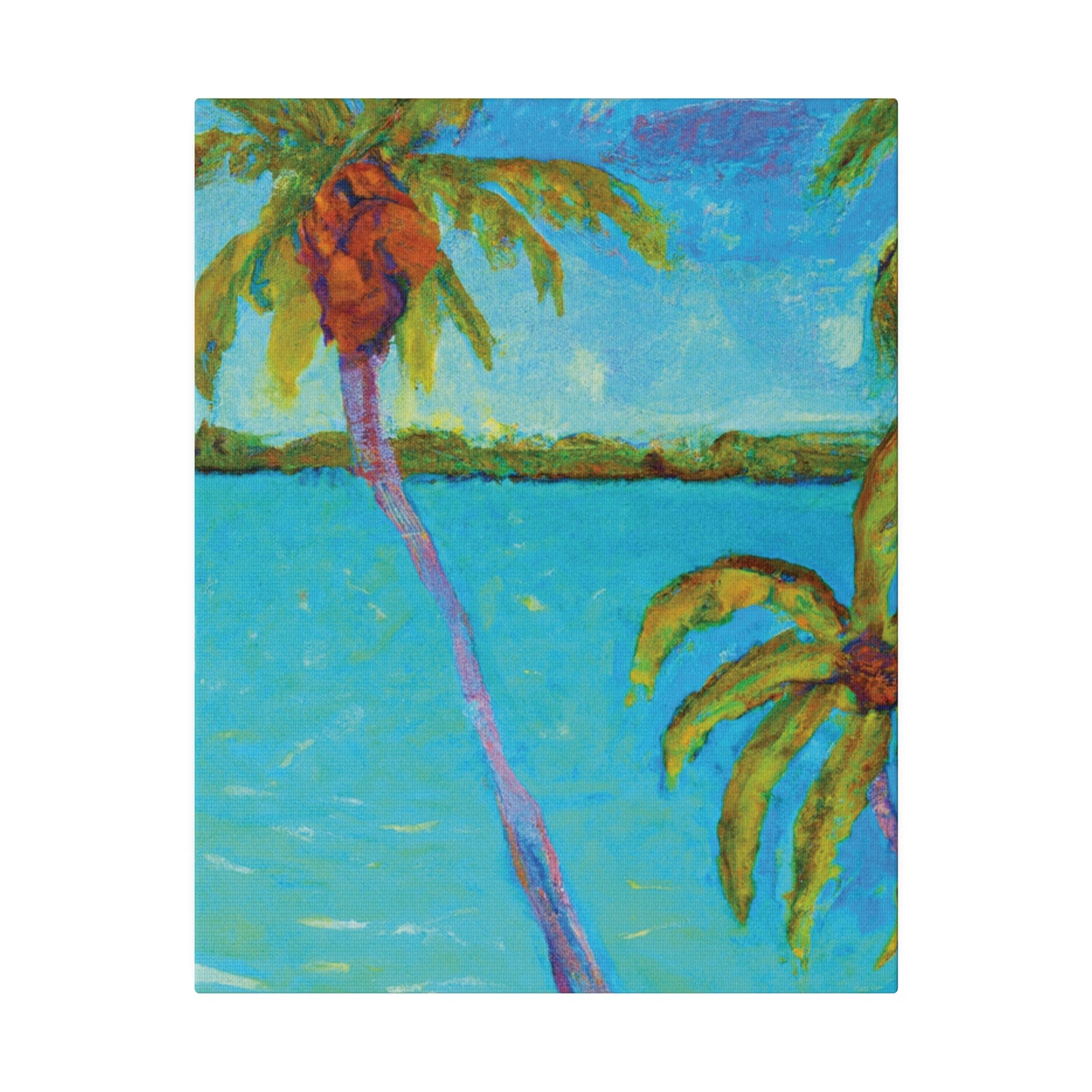 4676F - Bahamas Ocean Painting Print | Bahamas | Ocean | Beach | Poster | Home Decor | Wall Art | Canvas