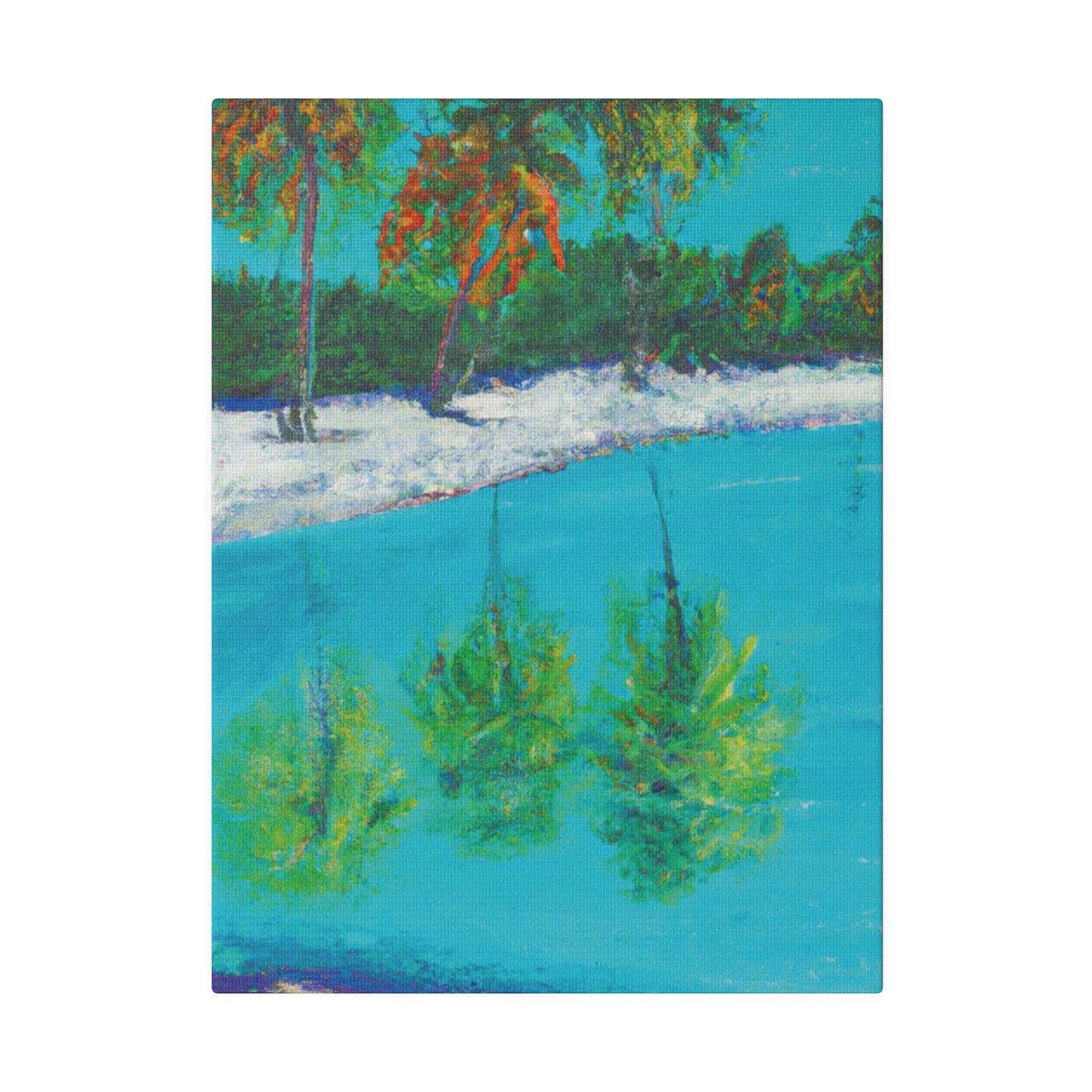 8297H - Bahamas Ocean Painting Print | Bahamas | Ocean | Beach | Poster | Home Decor | Wall Art | Canvas