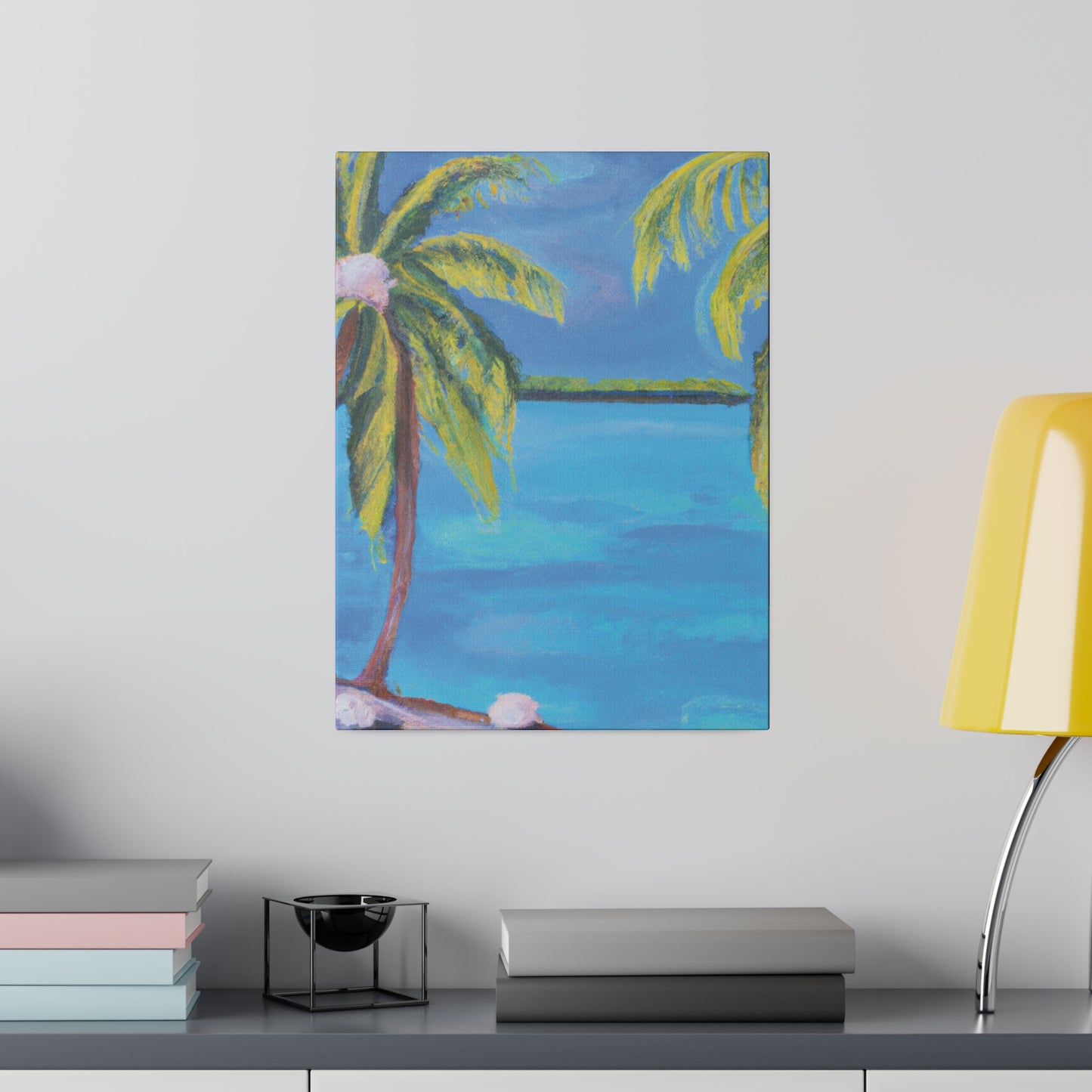 8164W - Bahamas Ocean Painting Print | Bahamas | Ocean | Beach | Poster | Home Decor | Wall Art | Canvas