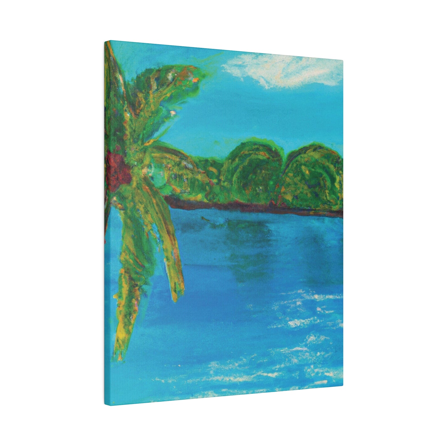 4245A - Bahamas Ocean Painting Print | Bahamas | Ocean | Beach | Poster | Home Decor | Wall Art | Canvas