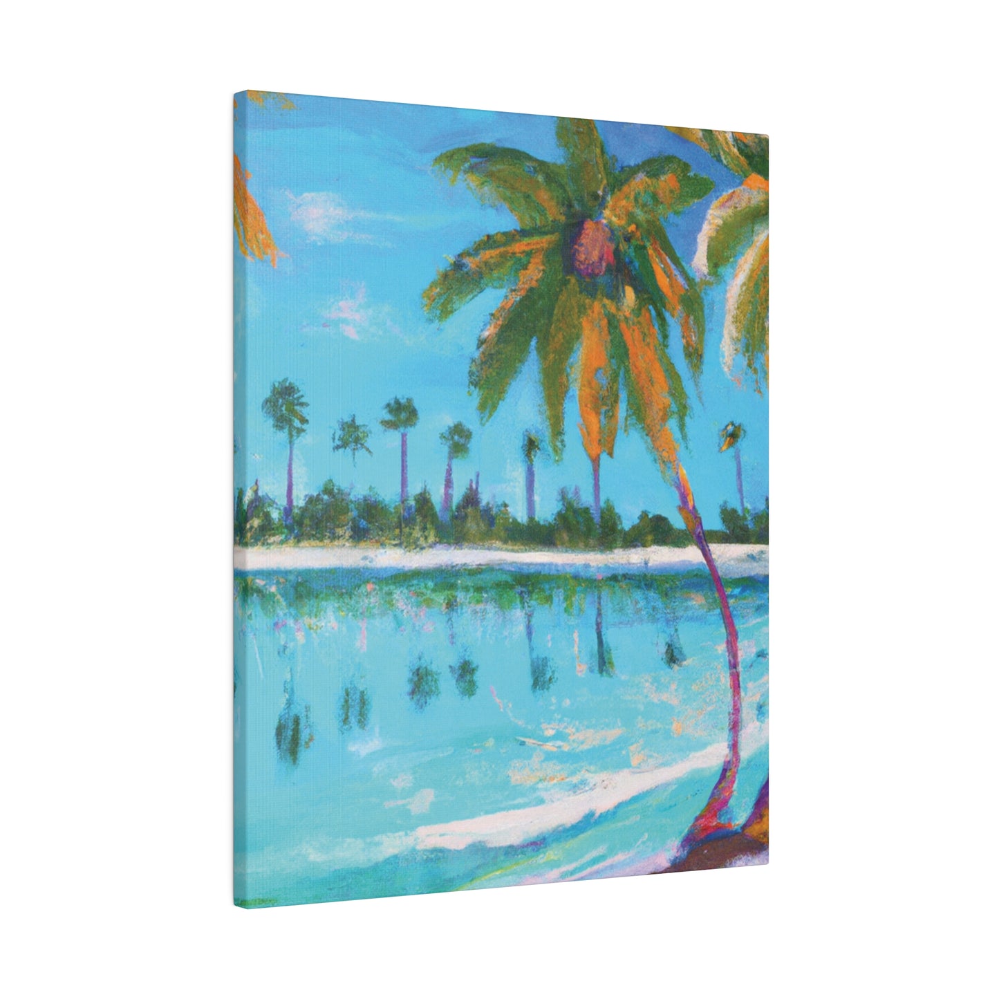 8723S - Bahamas Ocean Painting Print | Bahamas | Ocean | Beach | Poster | Home Decor | Wall Art | Canvas