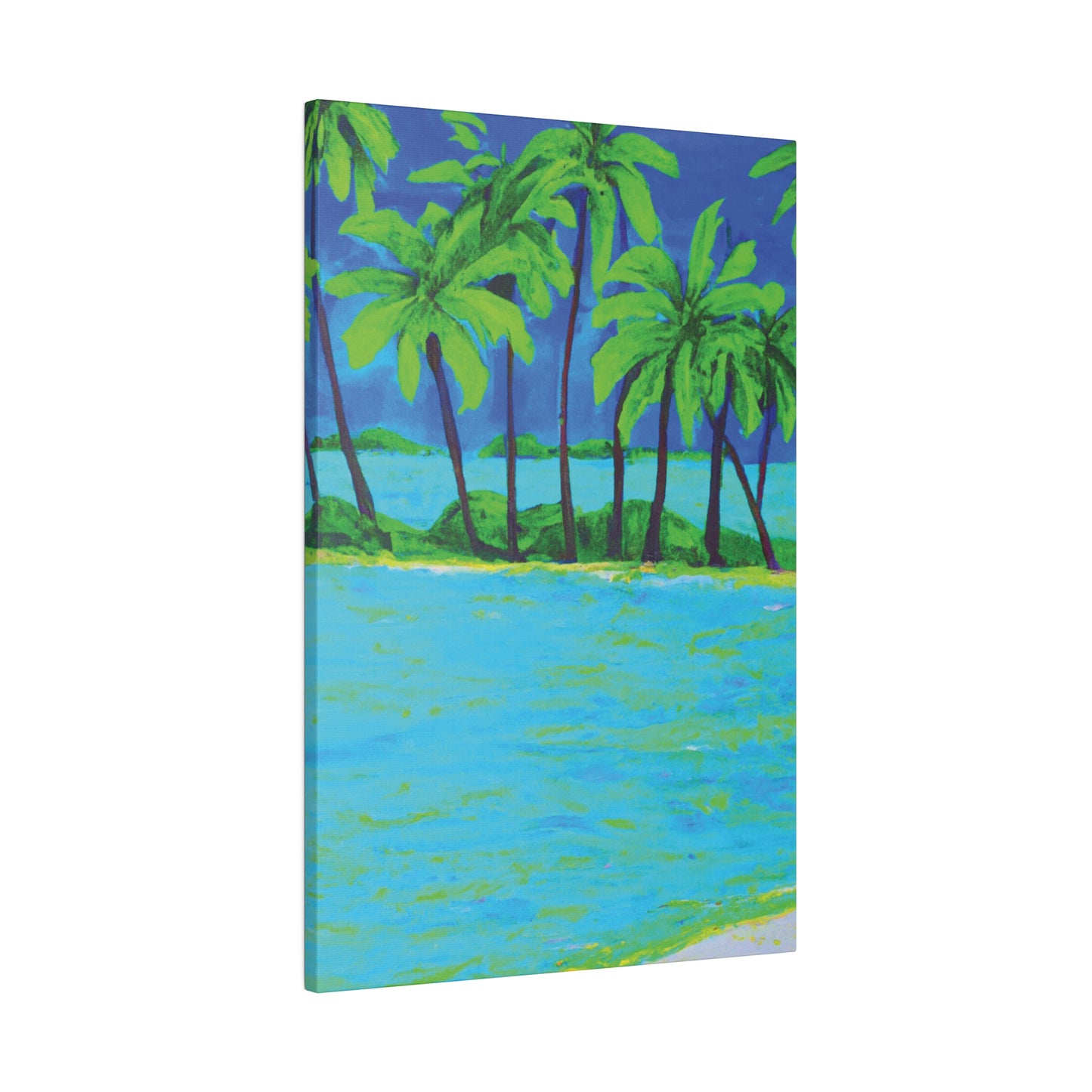 3148Z - Bahamas Ocean Painting Print | Bahamas | Ocean | Beach | Poster | Home Decor | Wall Art | Canvas