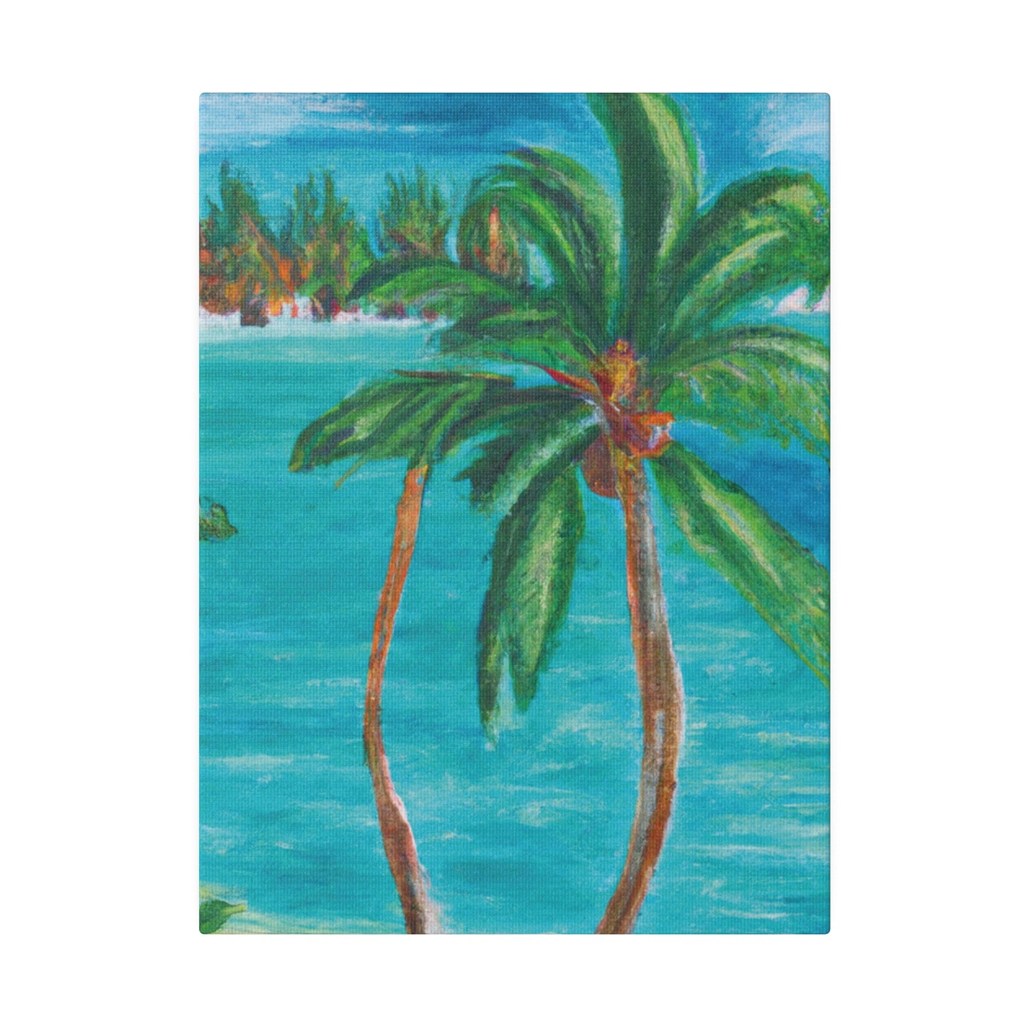 8299I - Bahamas Ocean Painting Print | Bahamas | Ocean | Beach | Poster | Home Decor | Wall Art | Canvas