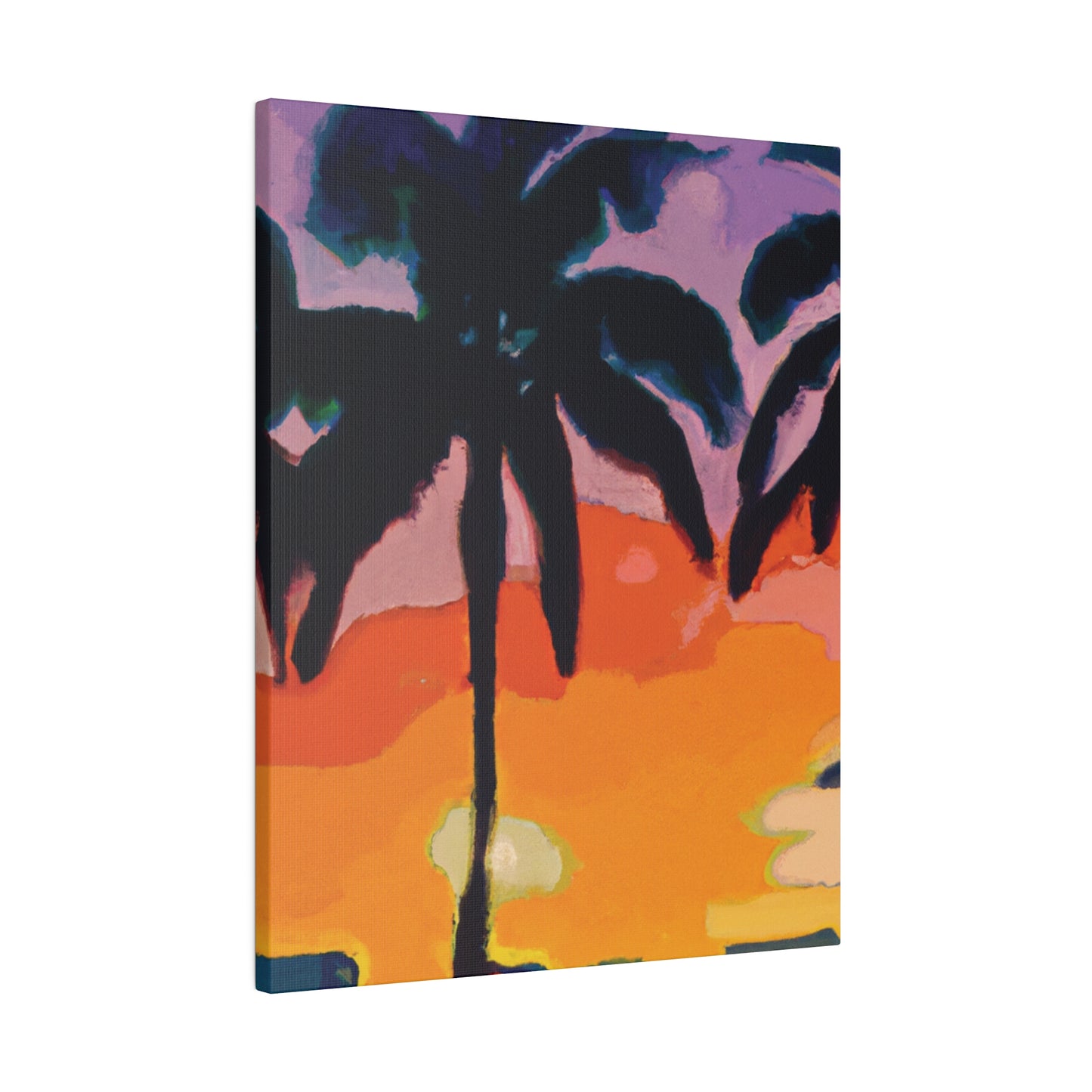 7875Z - Miami Beach Sunset Painting Print | Miami | Beach | Sunset | Poster | Home Decor | Wall Art | Canvas